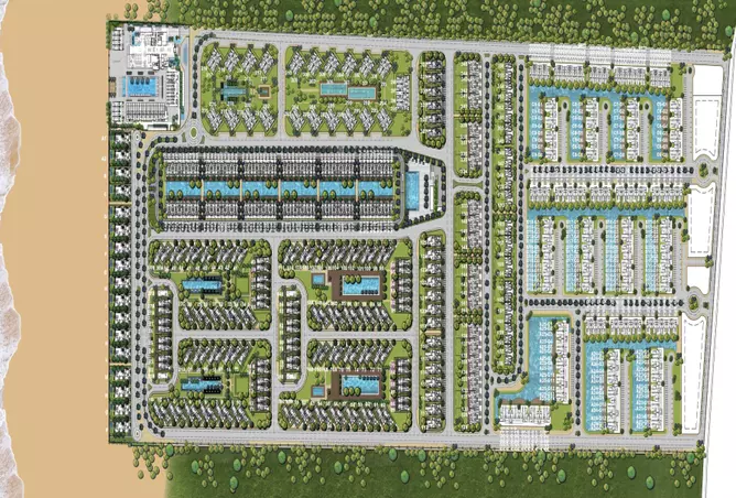 صورة لمشروع ذا ووتر واي الساحل الشمالي من تطوير ذا ووتر واي للتطوير في الساحل الشمالي, قسم الضبعة, ذا واتر واي - [3]