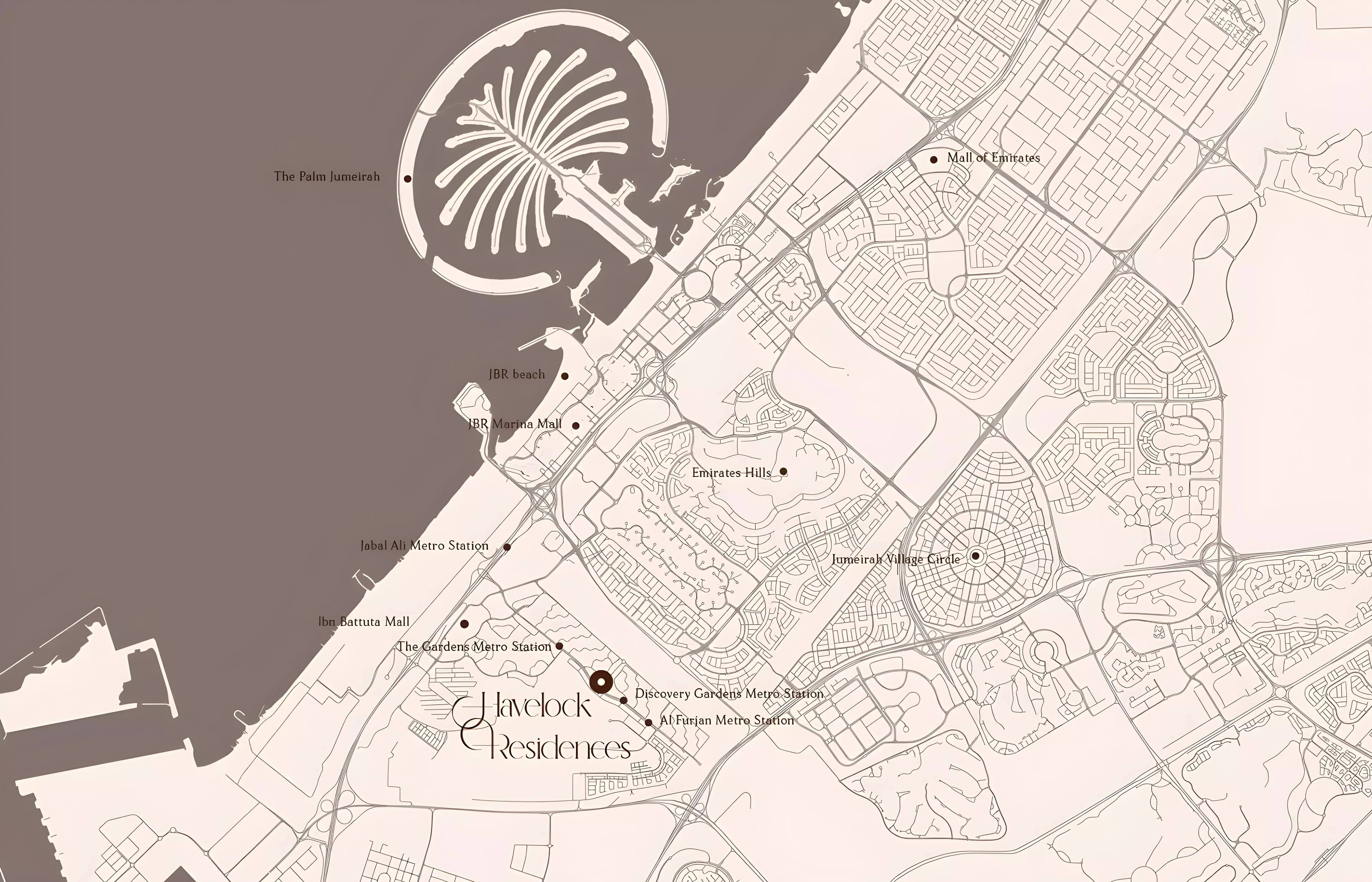 image of Havelock Residences by AA & HMB Real Estate Development., Dubai,Al Furjan,Havelock Residences — [1]