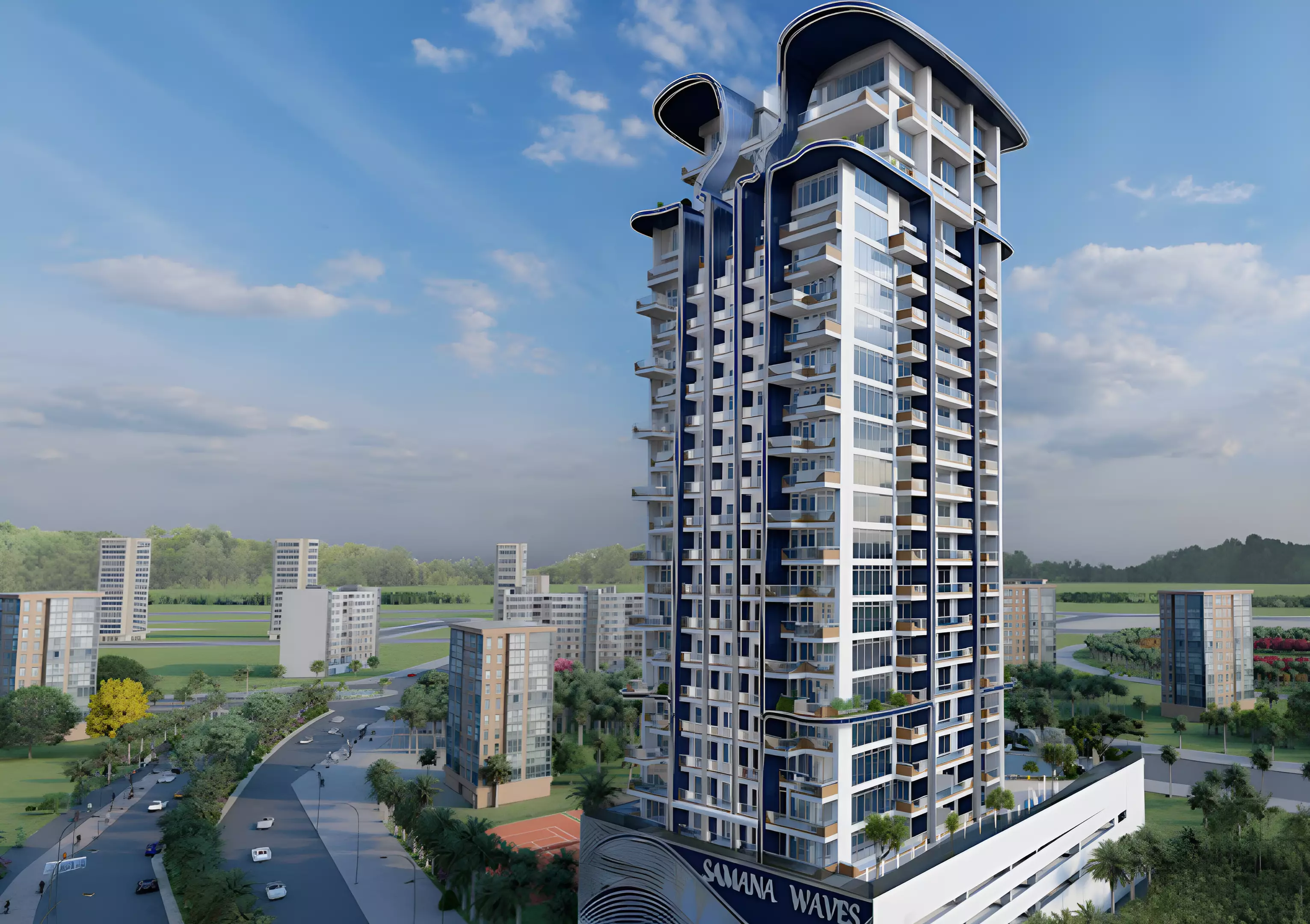 Samana Waves - off-plan apartment/duplex by Samana Developers in Samana Waves