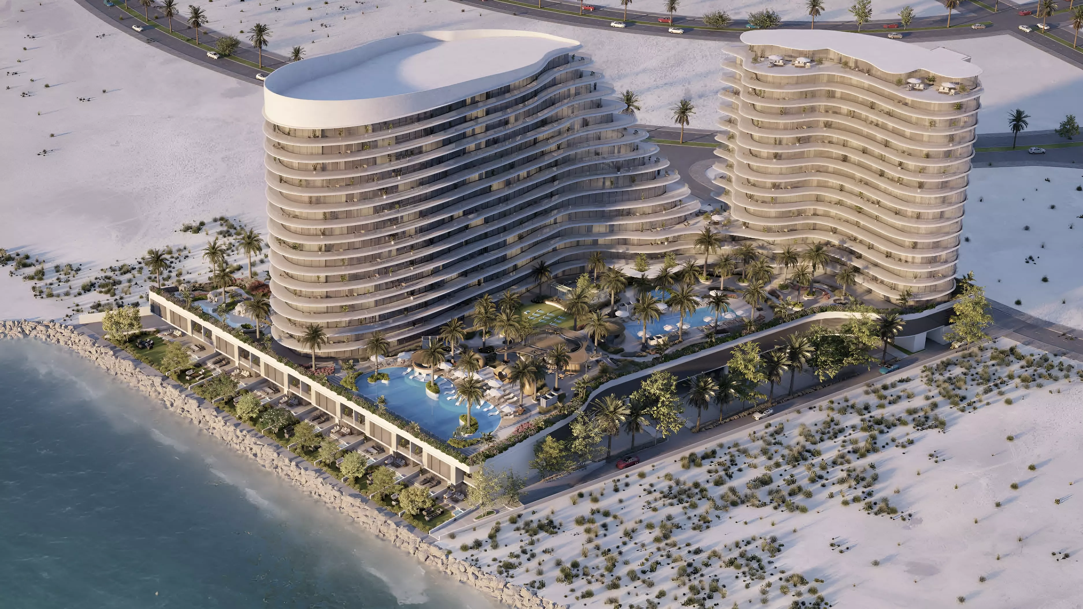 The Beach Residences - off-plan apartment/townhouse by Range Developments in The Beach Residences at Al Marjan