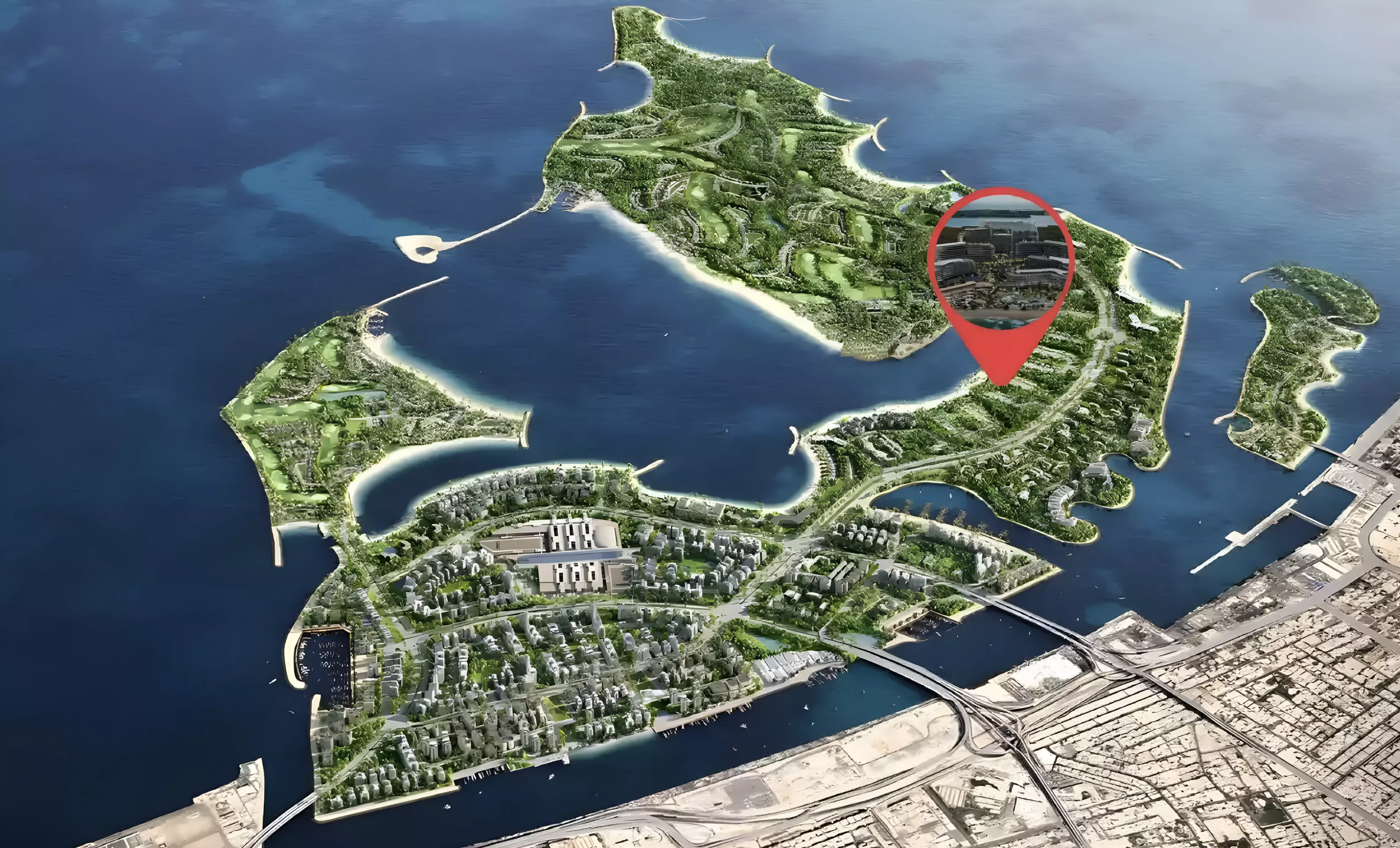 صورة لمشروع ذا ميريفا كوليكشن من تطوير إلينغتون العقارية في دبي, جزر دبي - [1]