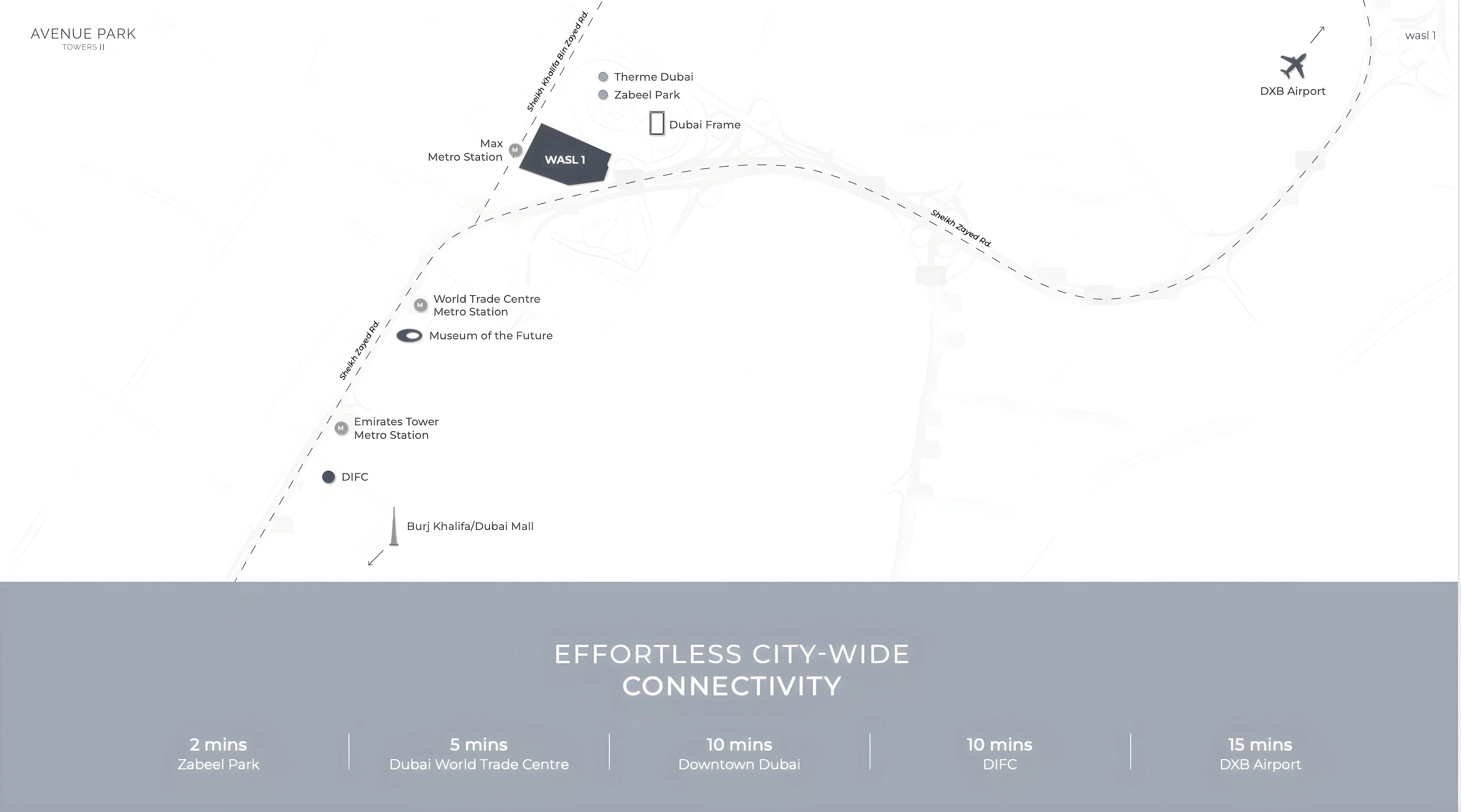 image of Avenue Park Towers 2 by Wasl Properties, Dubai,Bur Dubai,Al Kifaf,Avenue Park Towers 2 — [1]