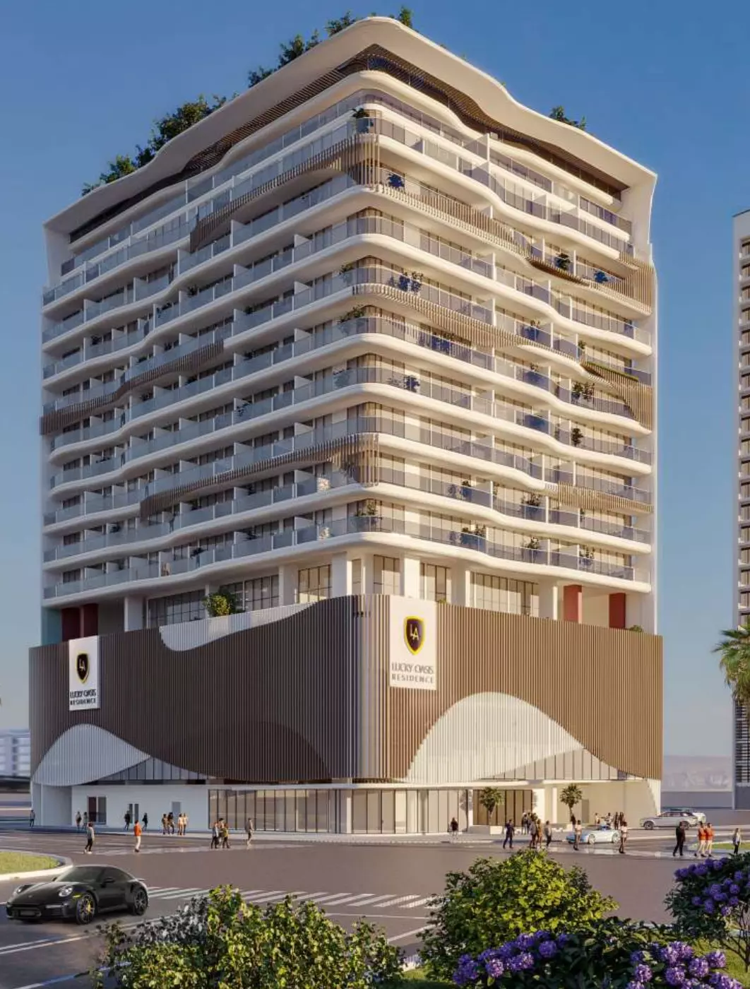 Lucky Oasis Residence Project by Lucky Aeon Real Estate Development