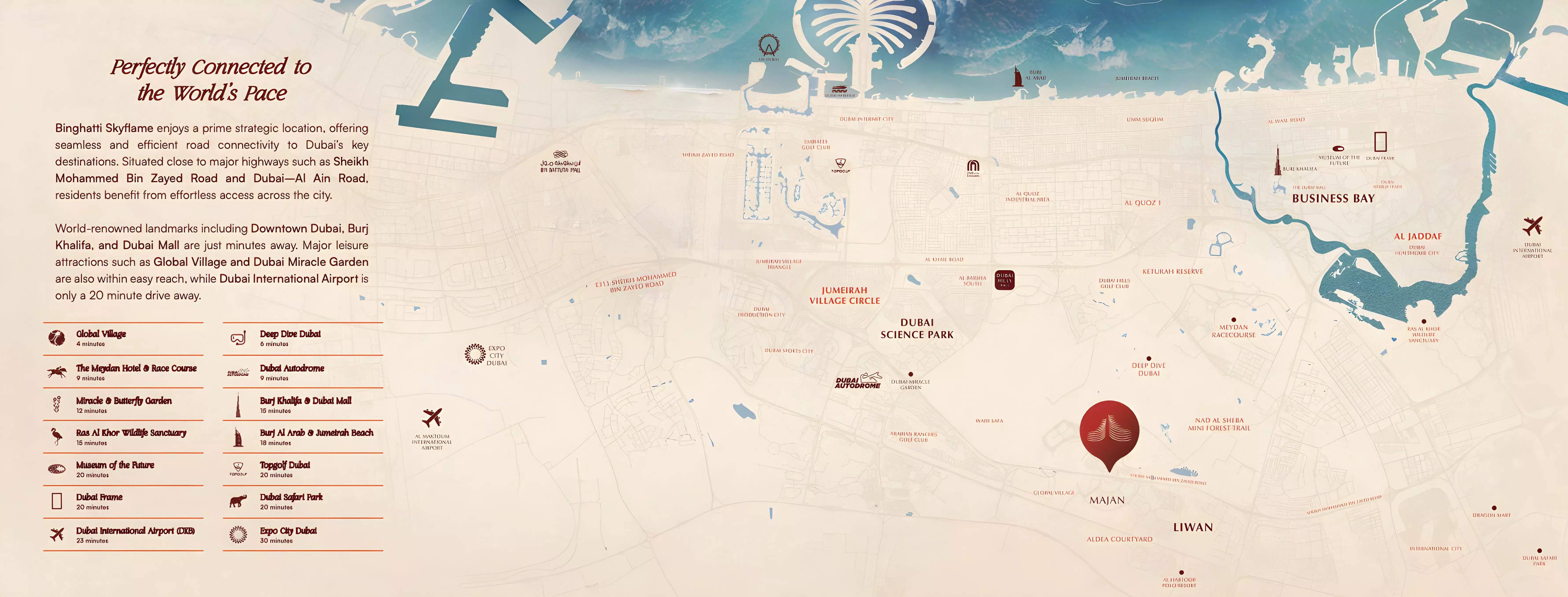 image of Binghatti Skyflame  2 by Binghatti Developers, Dubai,Dubai Land,Majan,Binghatti Skyflame — [1]