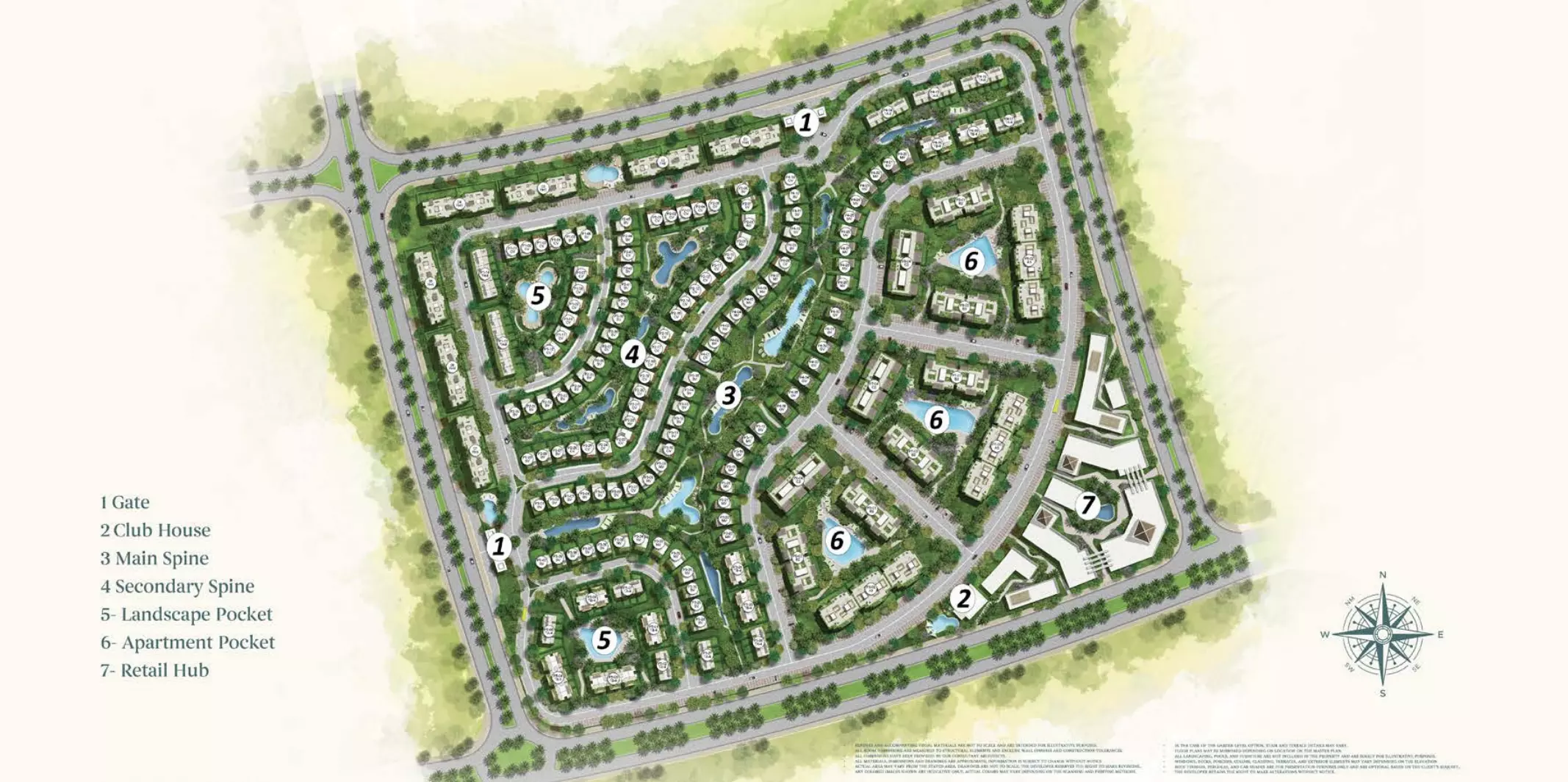 صورة لمشروع سعادة بوتيك من تطوير Horizon Developments في القاهرة,مدينة القاهرة الجديدة,التجمع السادس - [1]