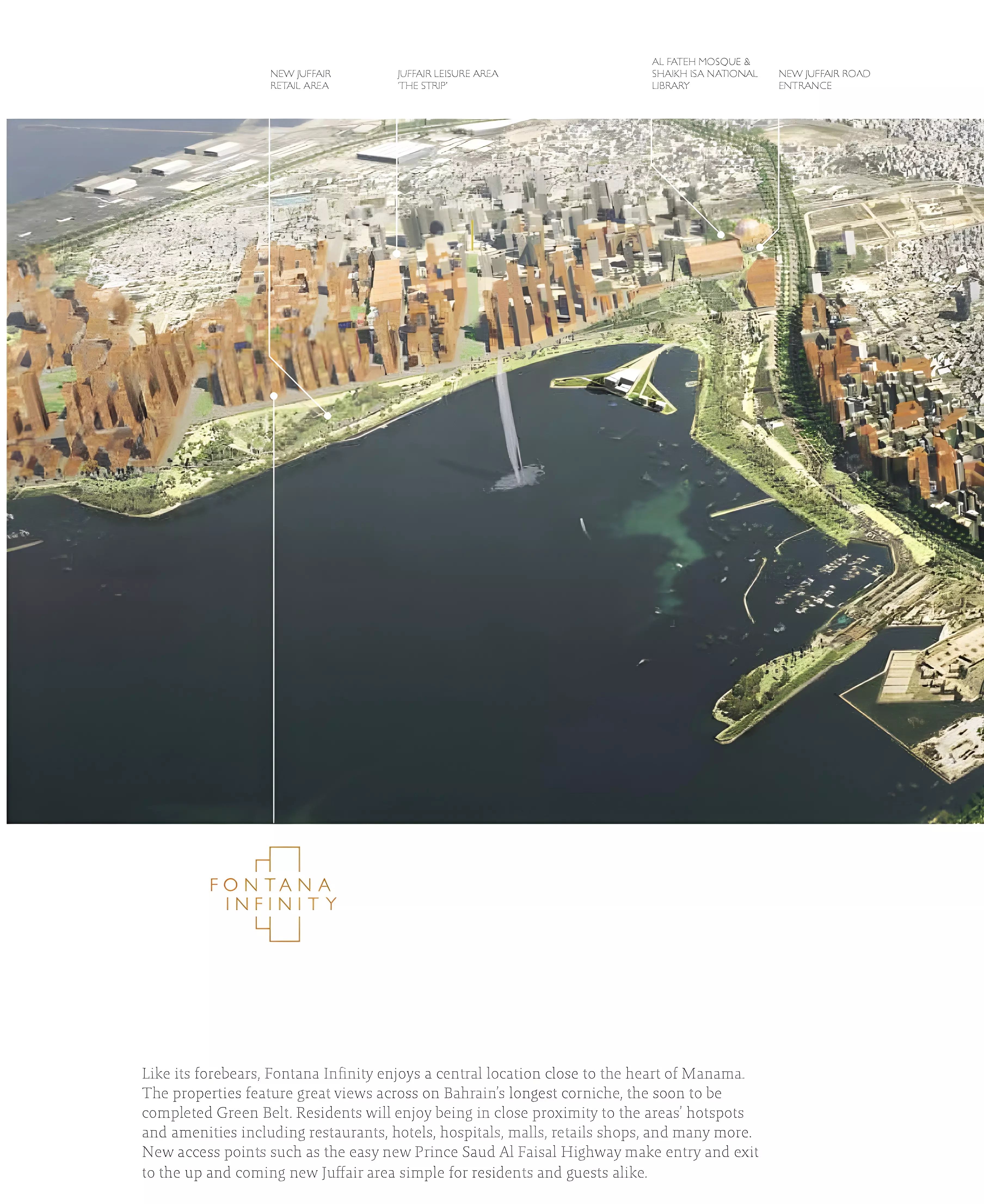 صورة لمشروع فونتانا إنفينيتي من تطوير Kooheji Development في محافظة العاصمة,المنامة - [1]