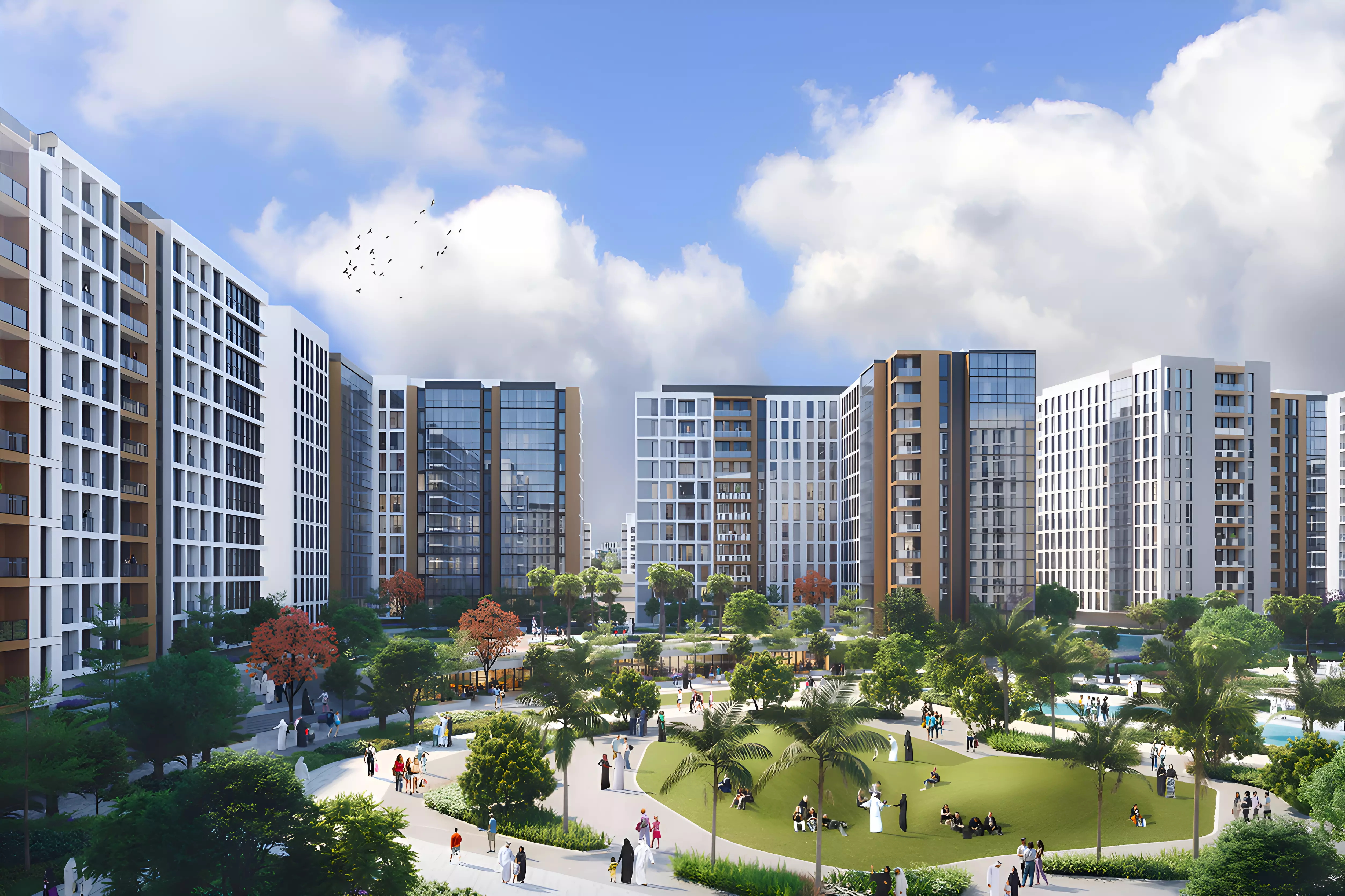 Olfah - off-plan apartment by Alef Group in Olfah
