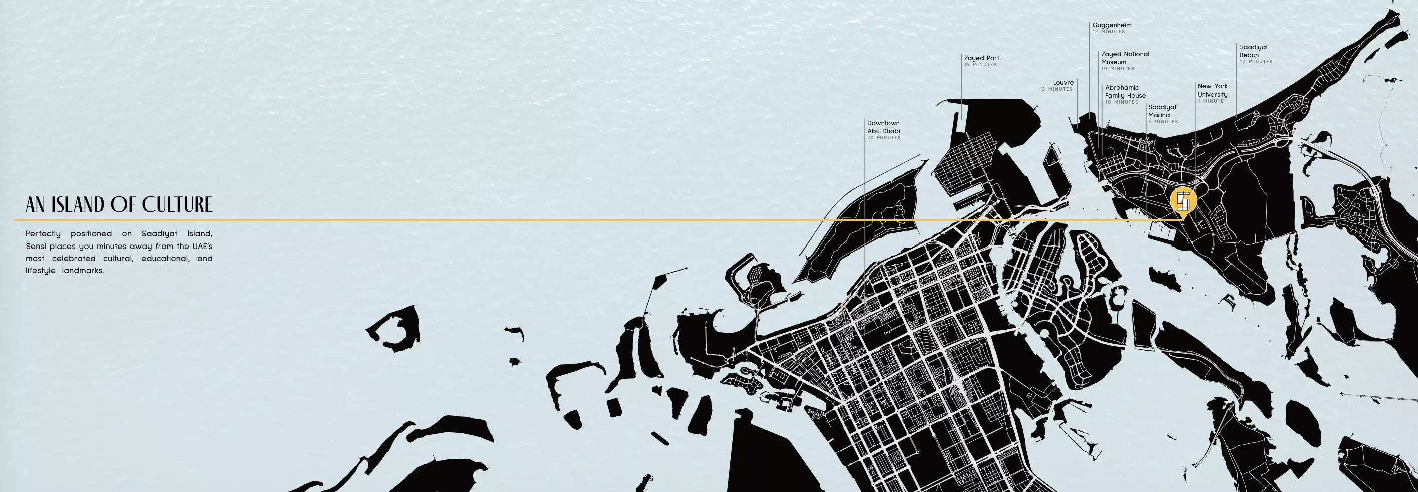 صورة لمشروع سينسي من ريبورتاج من تطوير ريبورتاج العقارية في أبوظبي, جزيرة السعديات - [1]