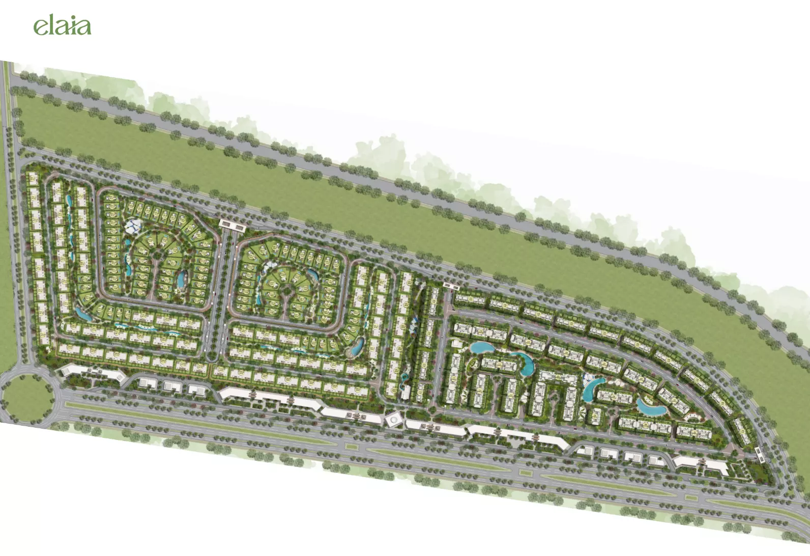 عرض المخطط الرئيسي للمشروع