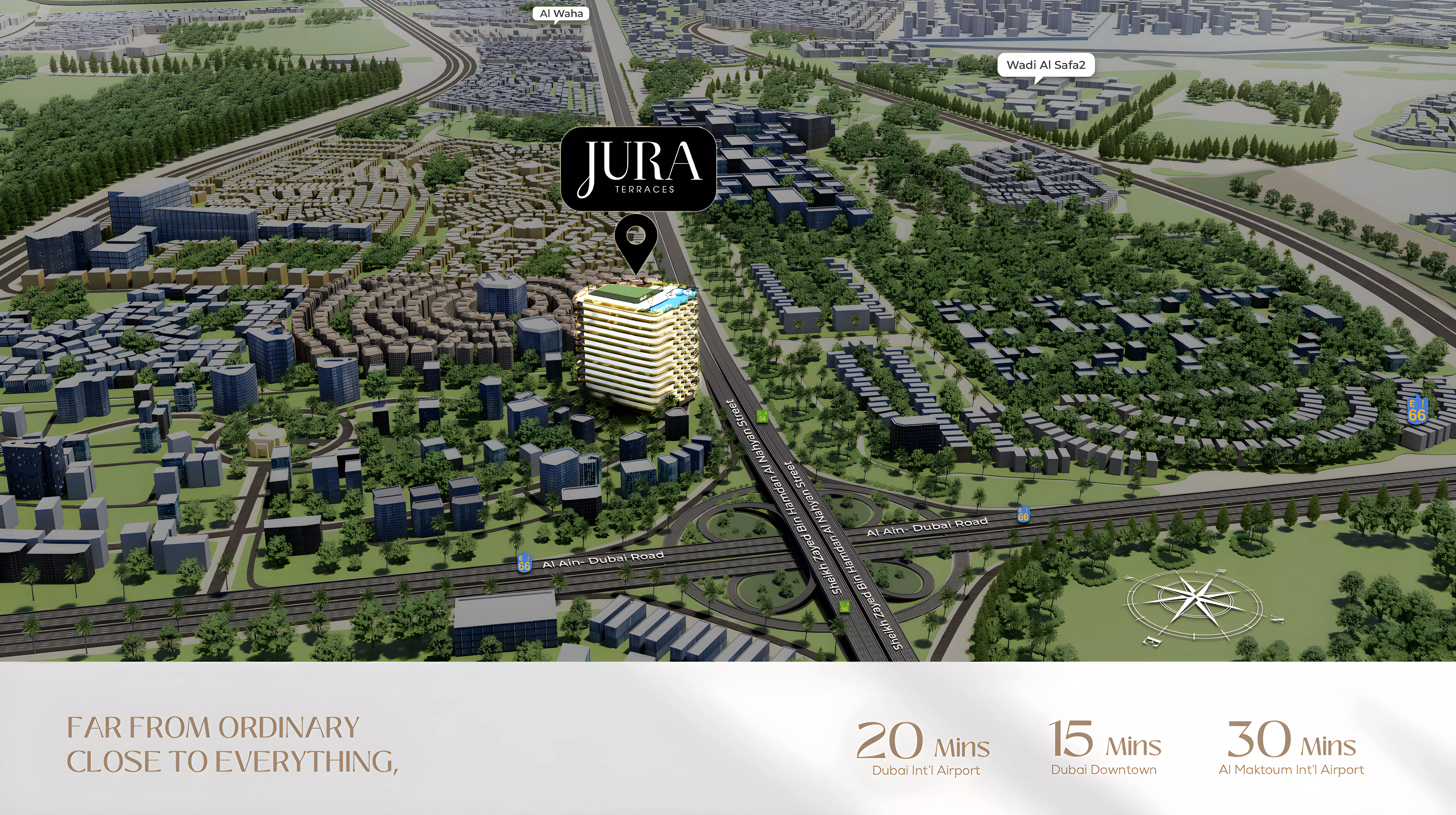 image of Jura Terraces by Majid Developments, Dubai,Wadi Al Safa 5 — [1]