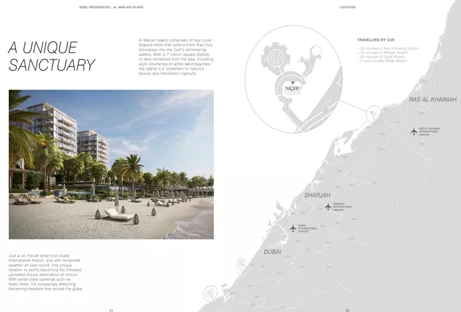 image of Nobu Hotel & Residences Al Marjan Island by H&H Development, Ras Al Khaimah,Al Marjan Island,Nobu Residence — [3]