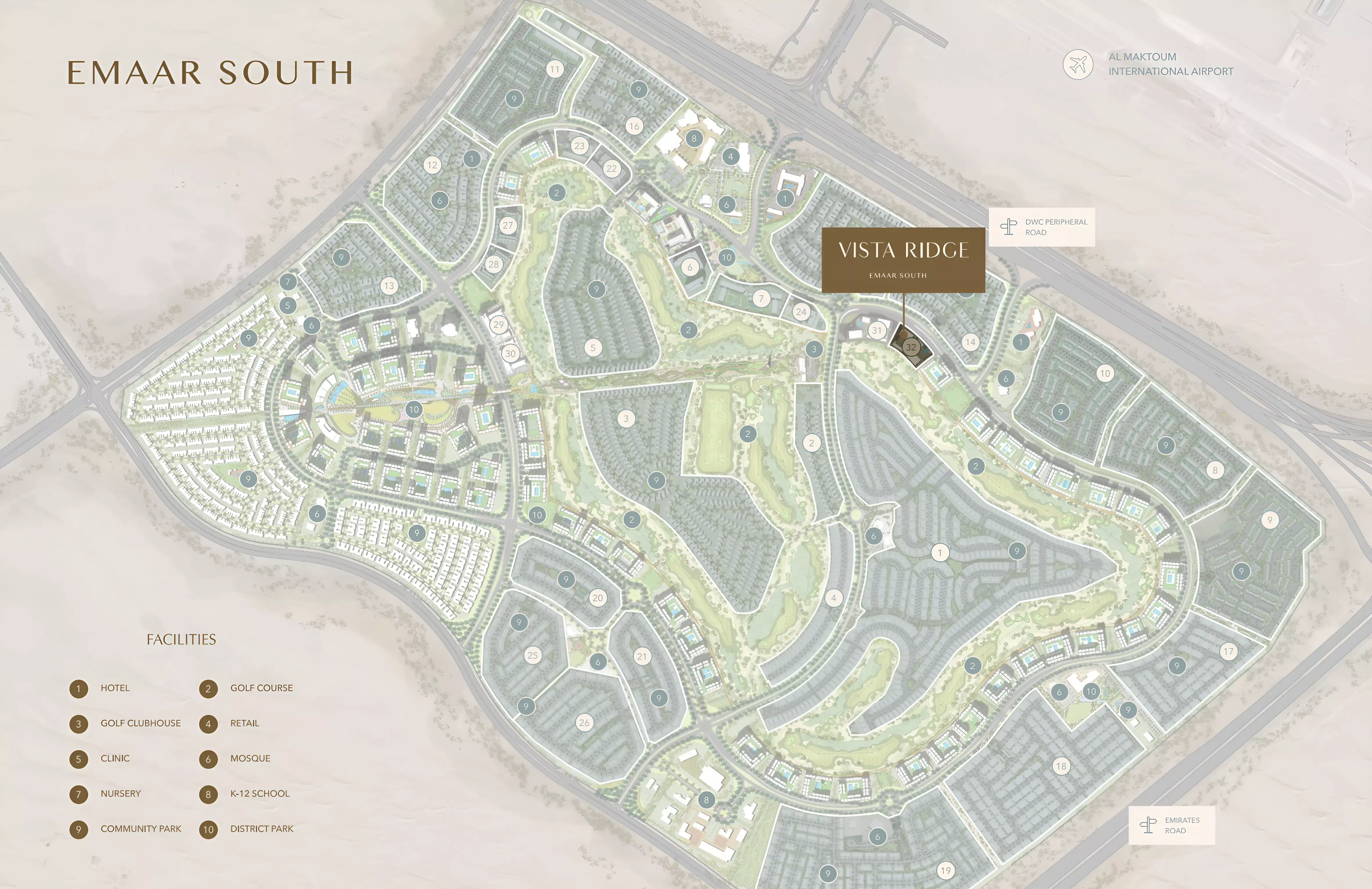 image of Vista Ridge by Emaar Properties, Dubai, Dubai South (Dubai World Central), EMAAR South, Vista Ridge — [1]