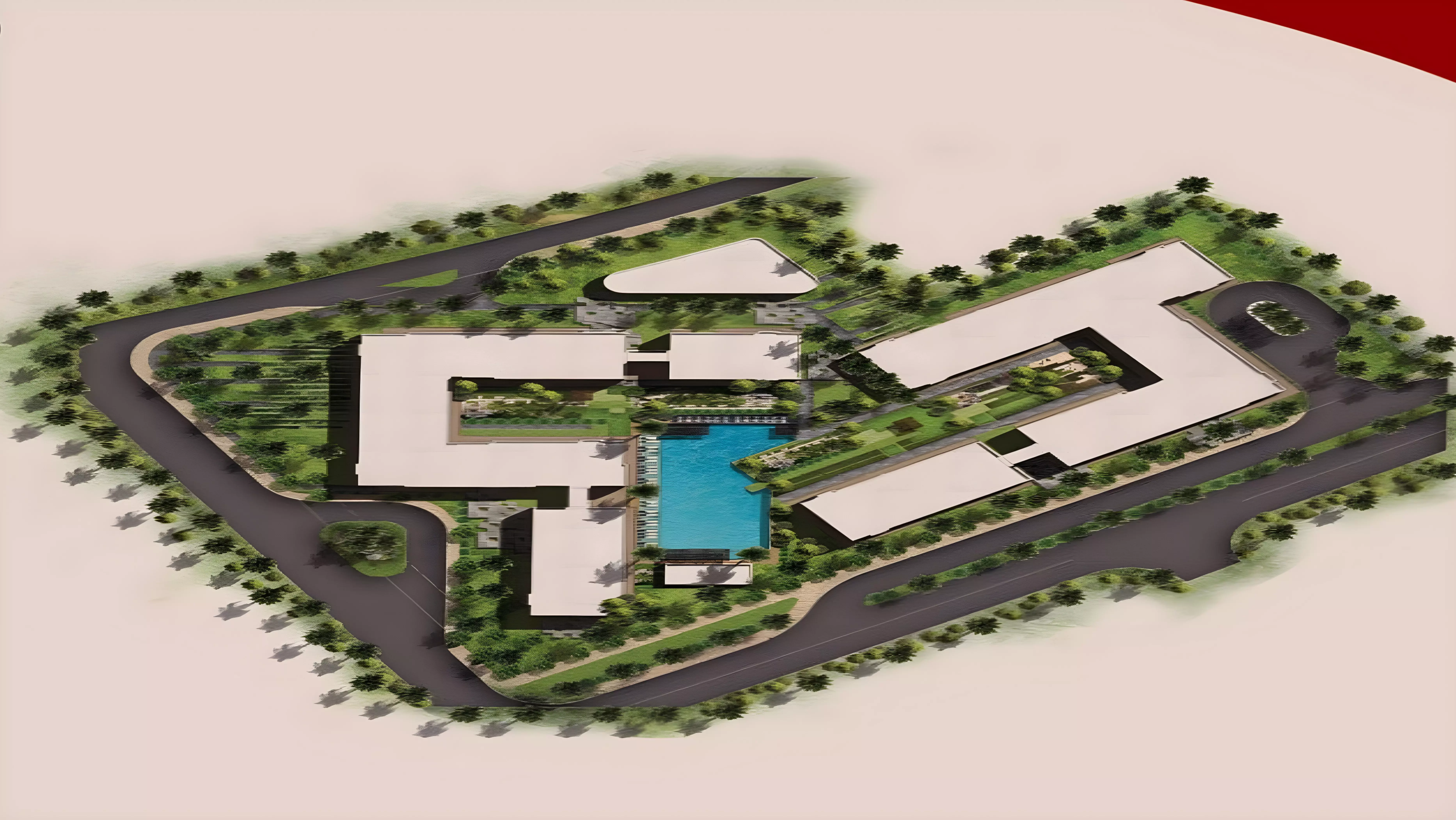 image of The Red Residences by Al - Borouj Misr Developments Group (ABM), Cairo, New Cairo City — [1]