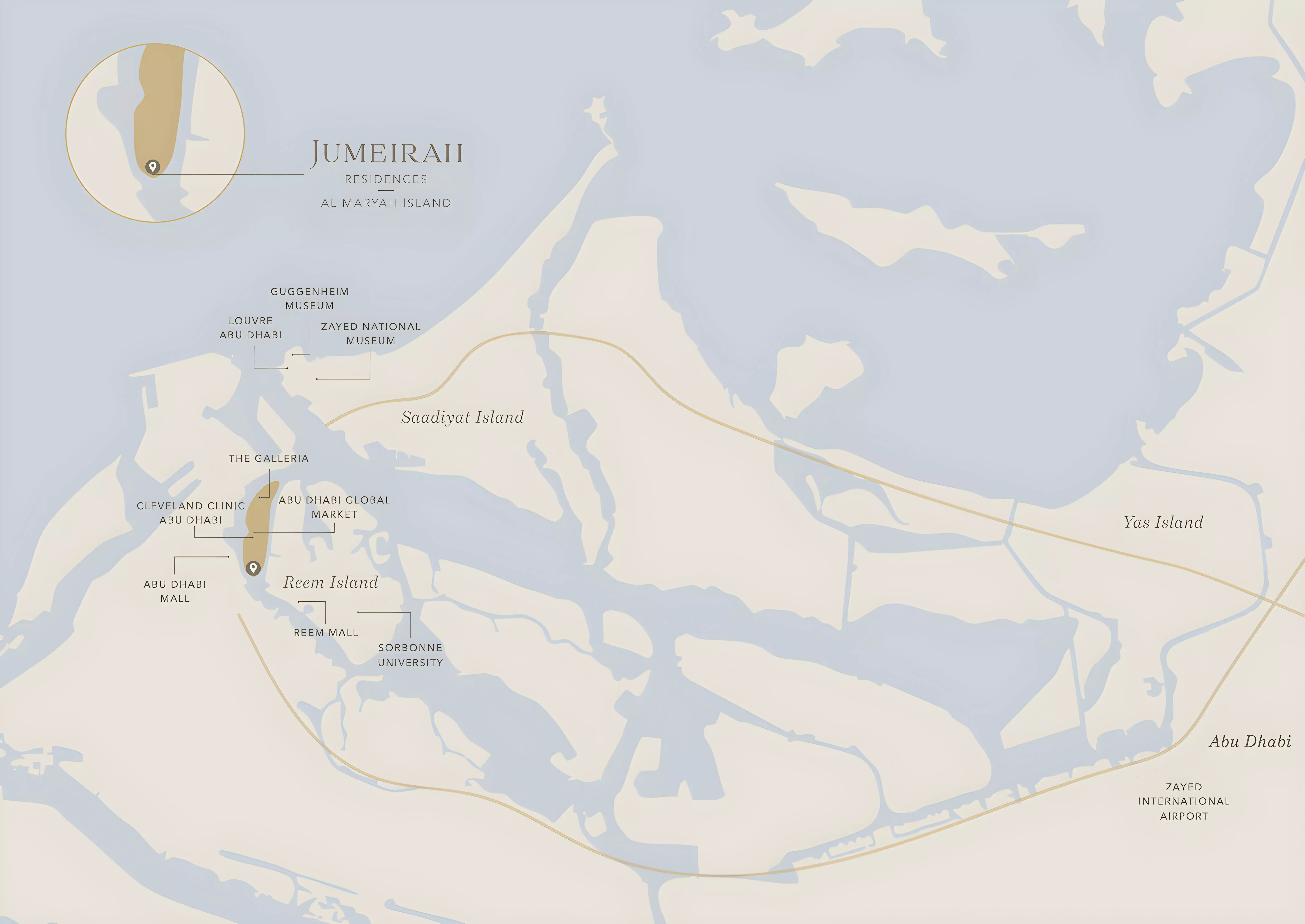 صورة لمشروع جميرا ريزيدنسز من تطوير Emirates Developments في أبوظبي, جزيرة المارية - [1]