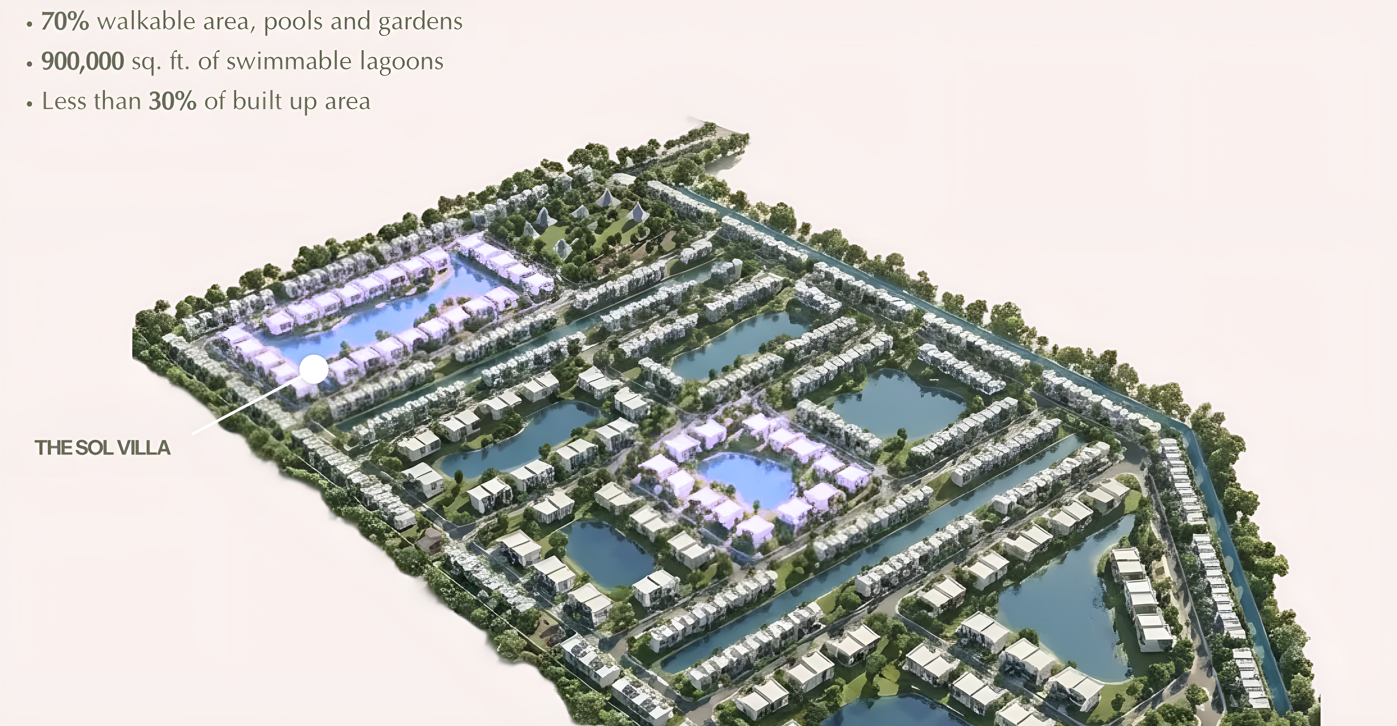 The Sol at Lunaya master plan 3 Master plan 3