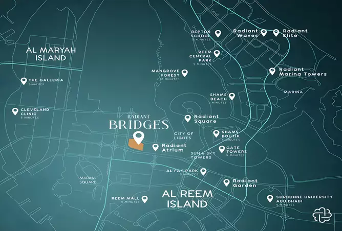 صورة لمشروع الجسور المشرقة من تطوير رديانت العقاريه في أبوظبي, جزيرة الريم - [3]