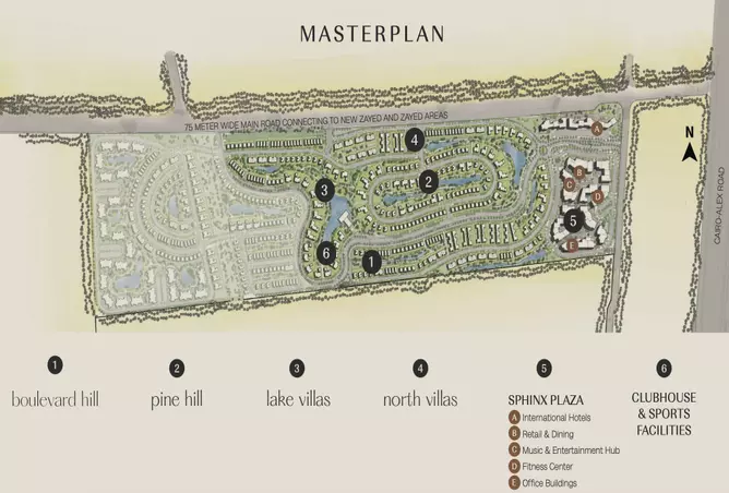 صورة لمشروع بوليفارد هيل & نورث فيلاز من تطوير بيبول آند بليسز للتطوير العقاري في الجيزة, الشيخ زايد, مدينة زايد الجديدة, هيلز أوف وان - [3]