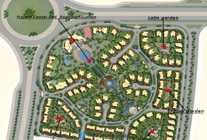 image of Fountain Park by Orientals For Urban Development - OUD, Cairo,New Cairo City — [3]
