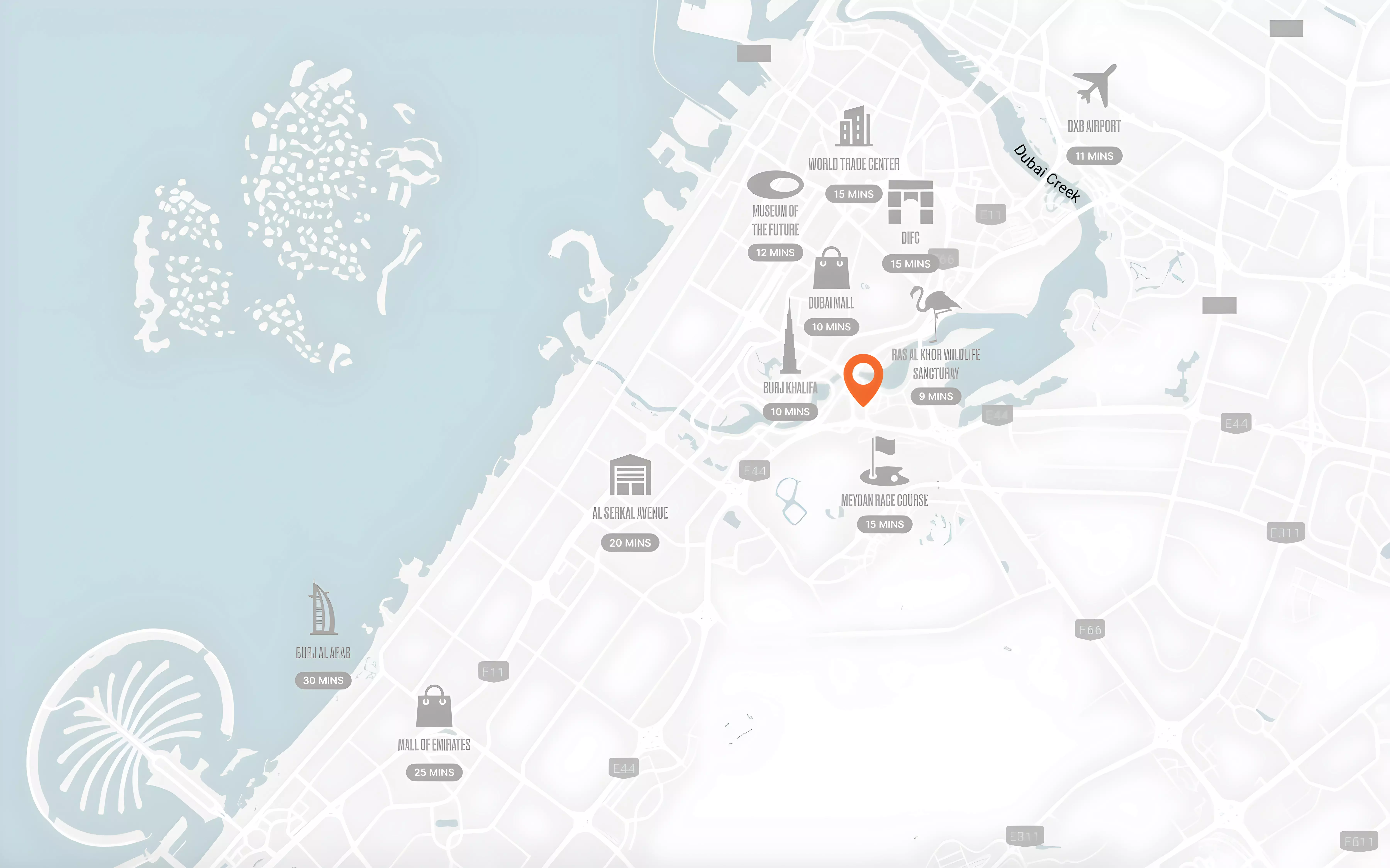 صورة لمشروع أبسايد من تطوير إس آر جي في دبي, الخليج التجاري, رأسًا على عقب - [1]