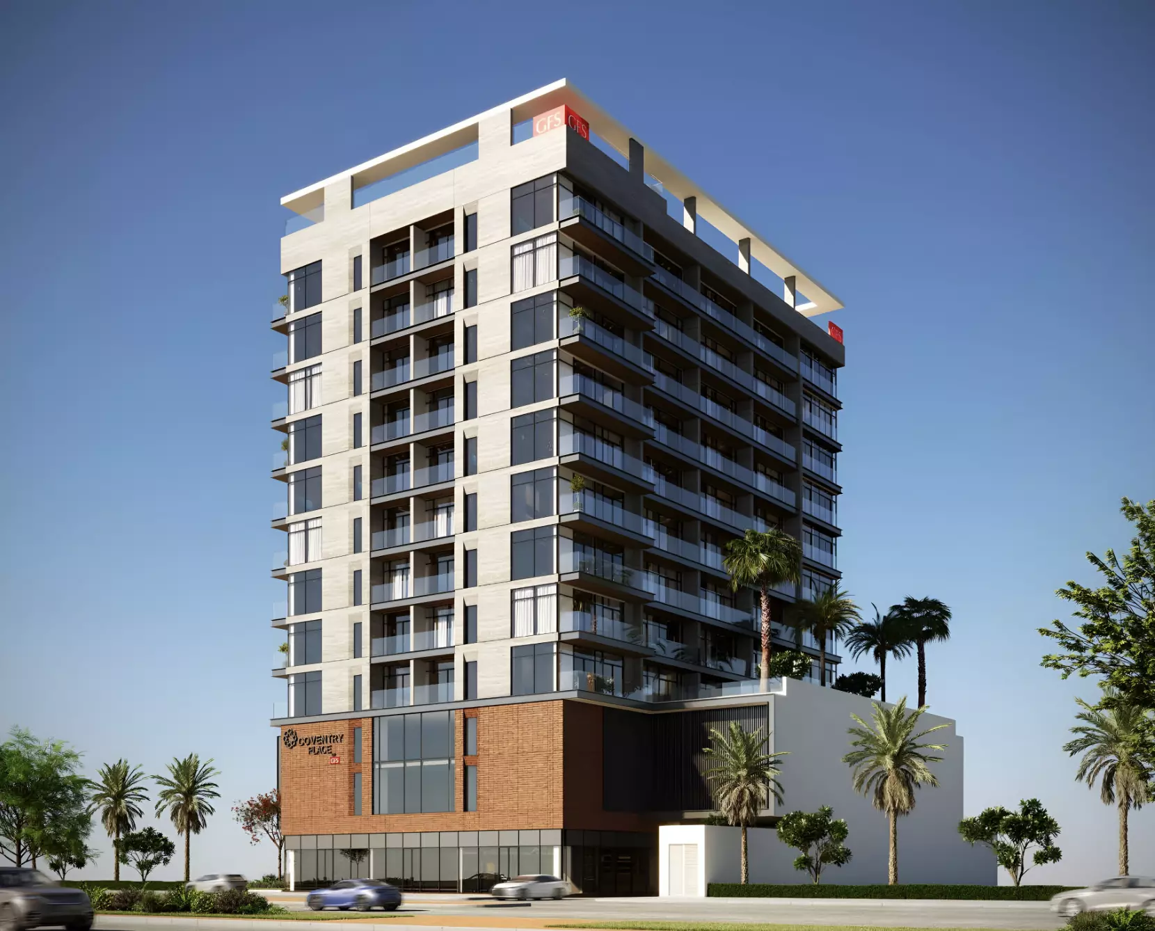 Coventry Place - off-plan apartment by GFS Developers in Dubai Production City (IMPZ)