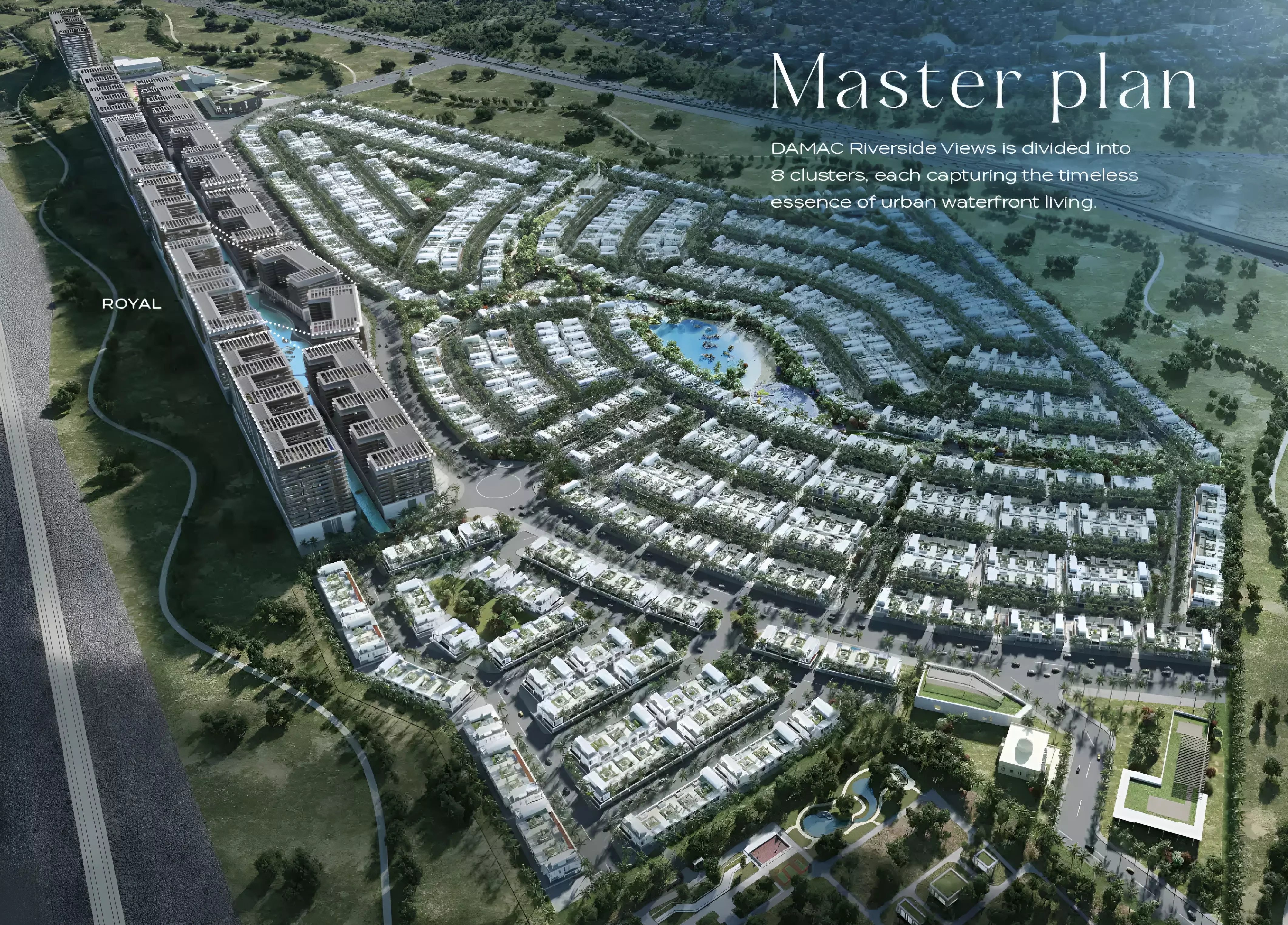 image of Damac Riverside Views - Royal 2 by Damac Properties, Dubai, Dubai Investment Park (DIP), Damac Riverside View — [1]