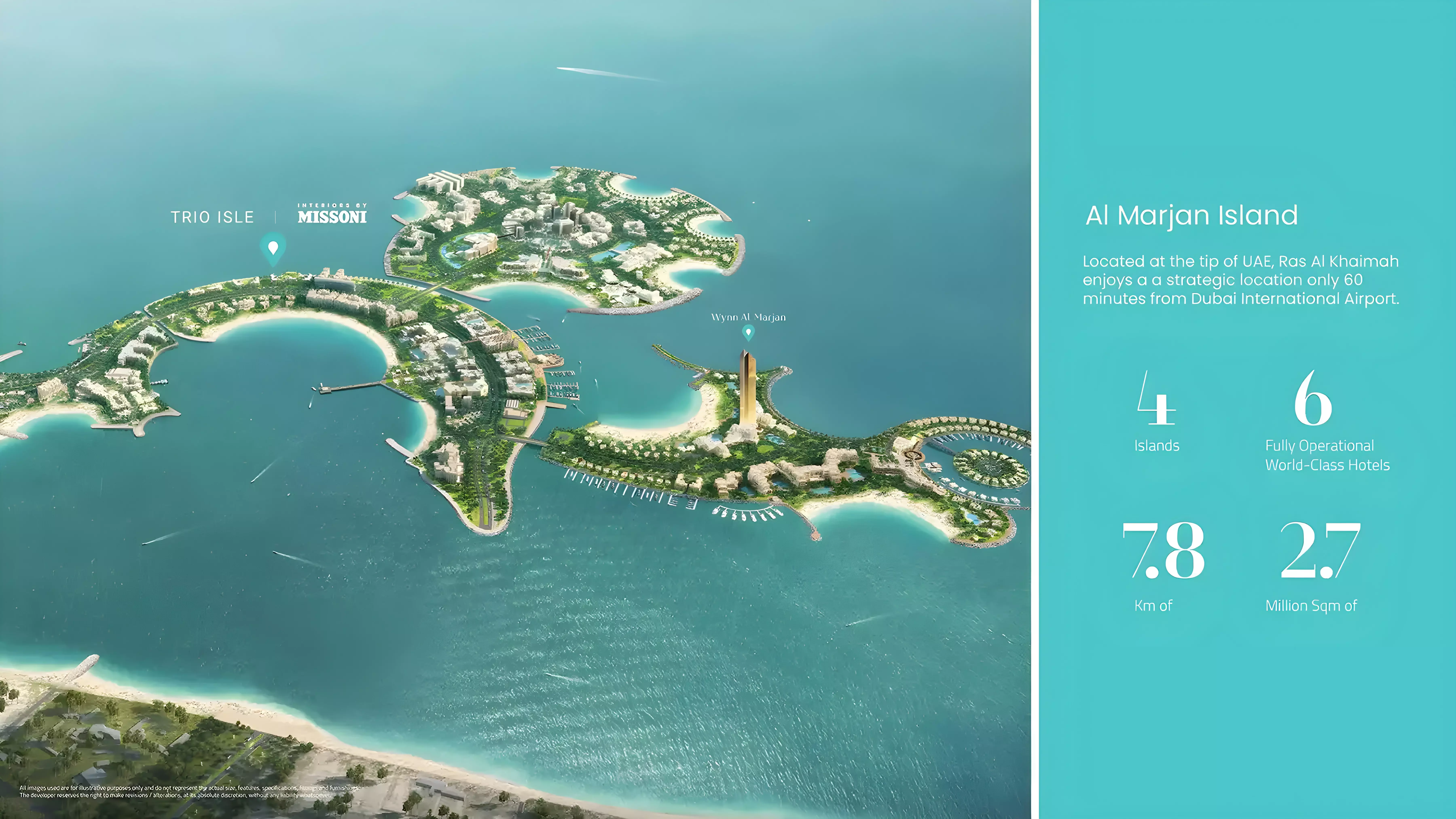 image of Trio Isle C by Durar Group, Ras Al Khaimah,Al Marjan Island,Trio Isle — [1]