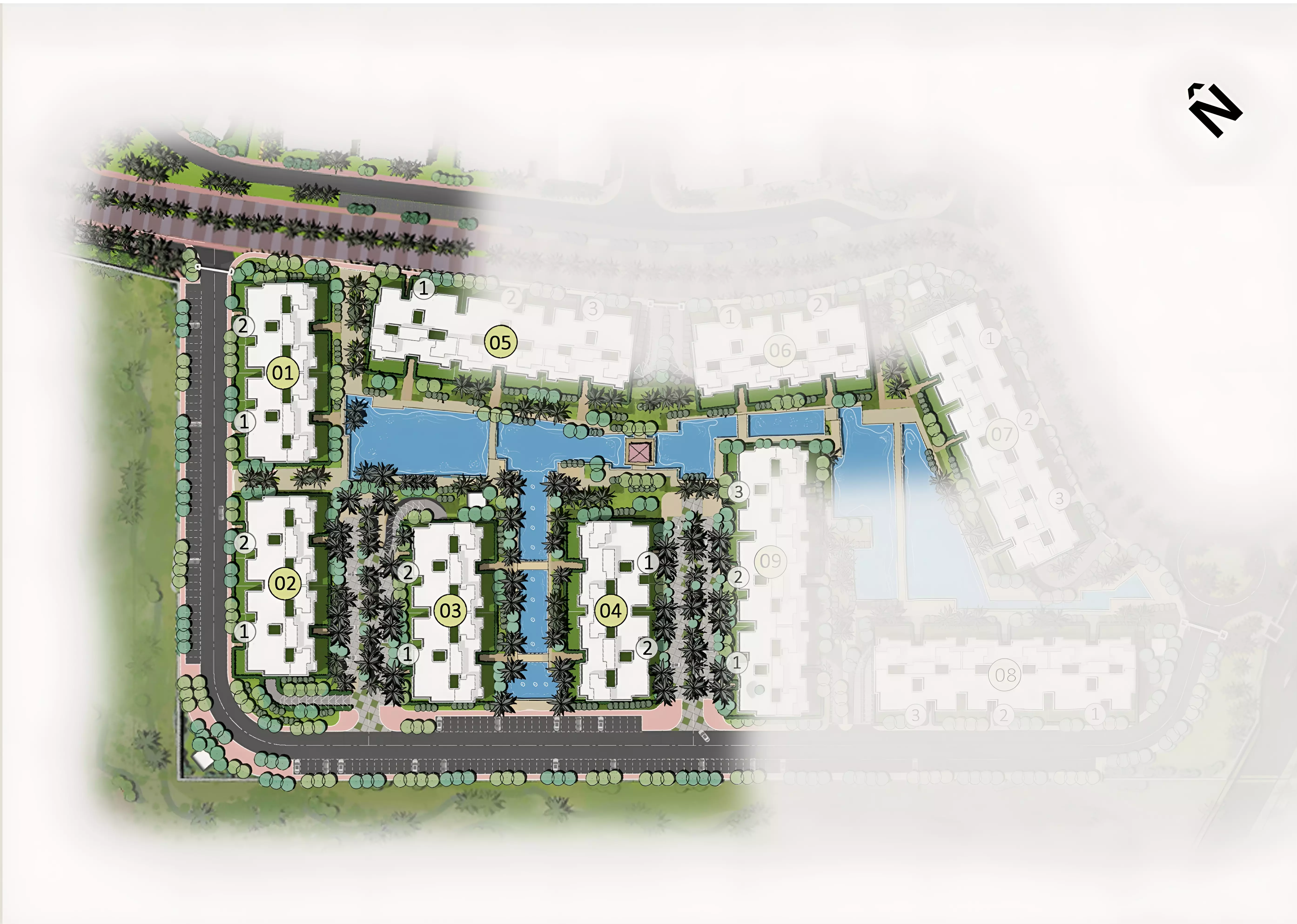 عرض المخطط الرئيسي للمشروع عرض المخطط الرئيسي للمشروع