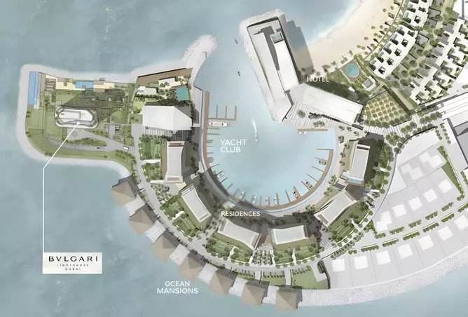 image of Bulgari Lighthouse by Meraas Holding, Dubai, Jumeirah, Jumeirah Bay Island, Bulgari Lighthouse — [3]