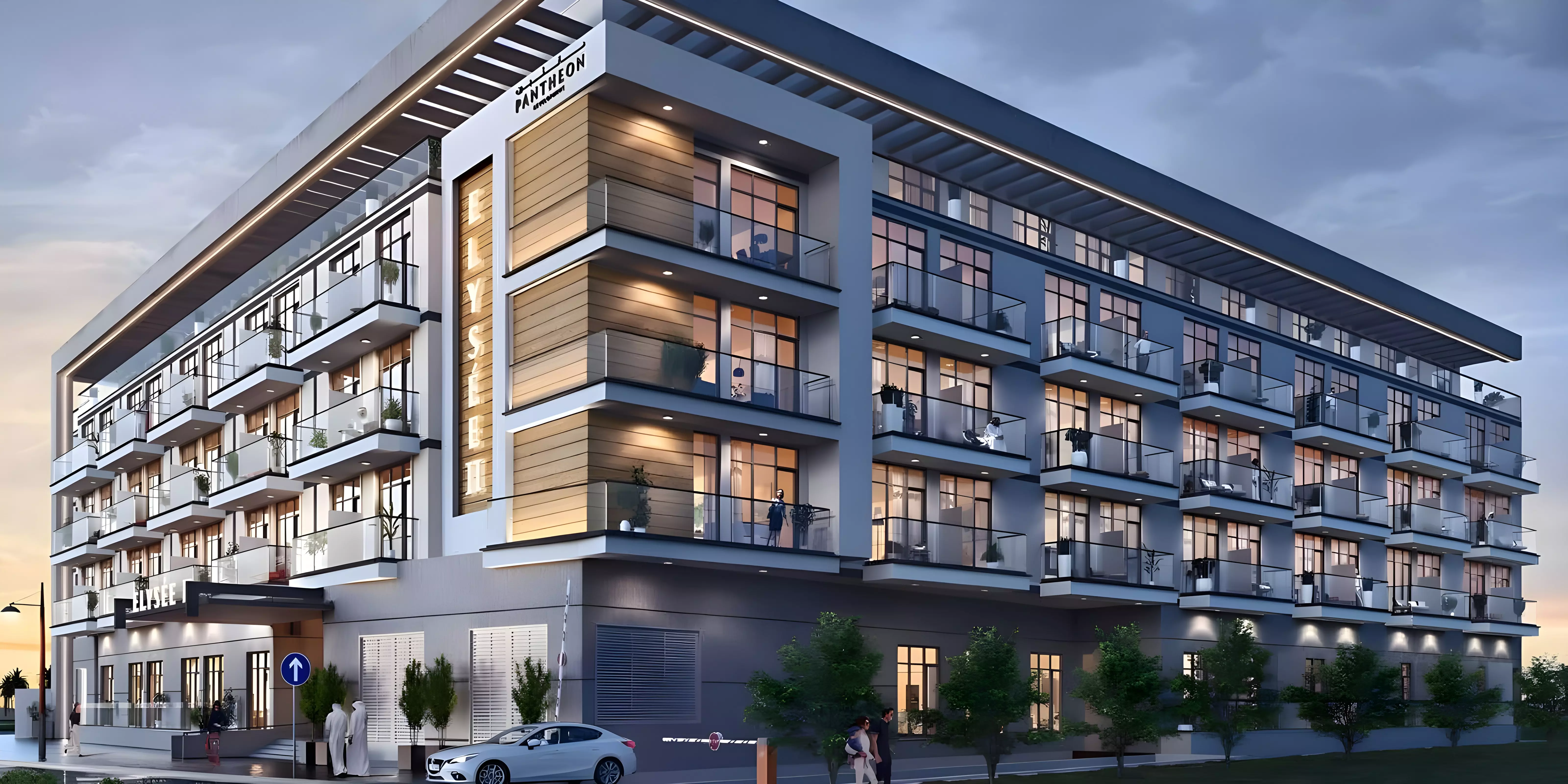 Elysee Heights - off-plan apartment by Pantheon Development in Pantheon Elysee Heights