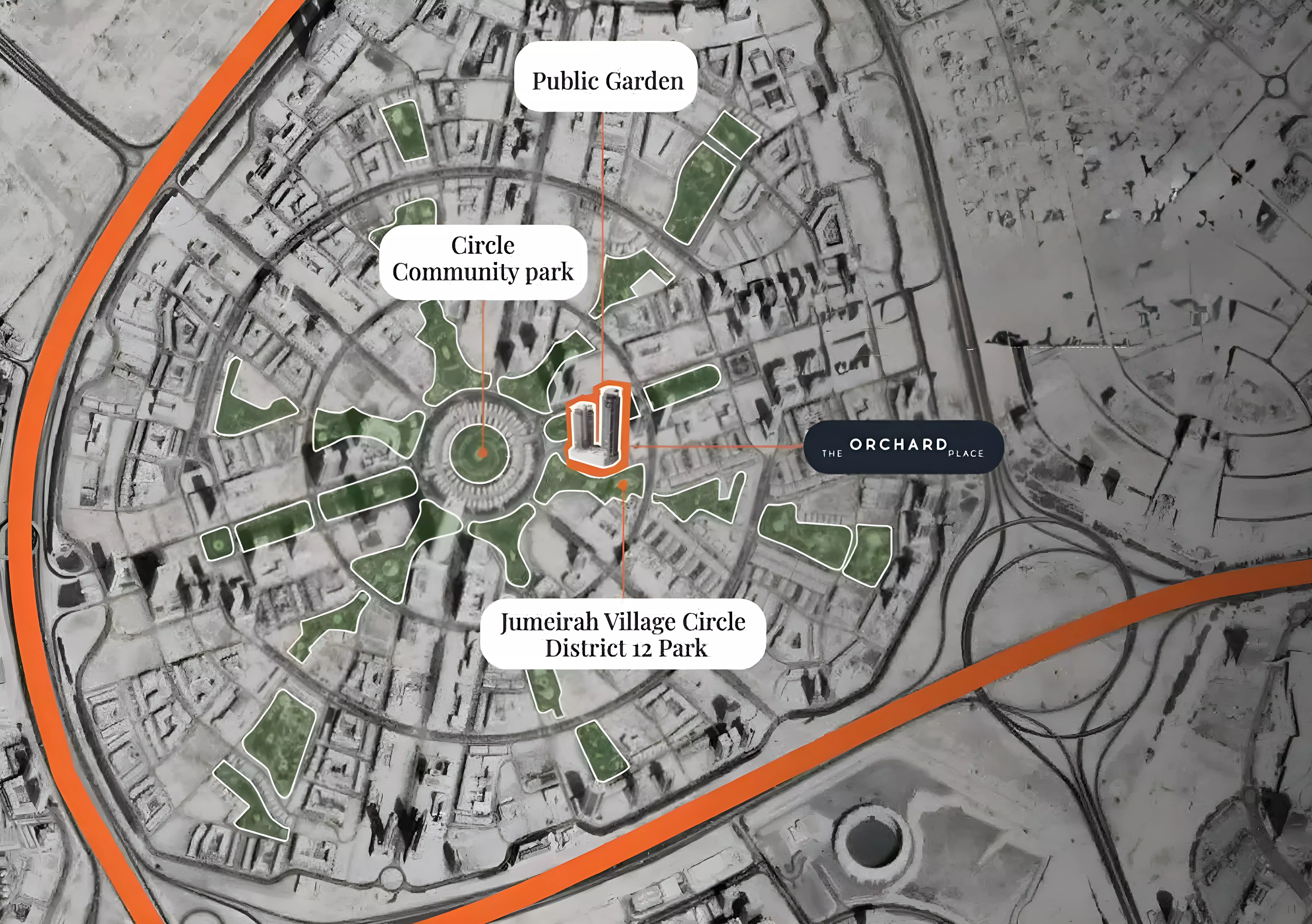 image of The Orchard Place- Towers D&E by PEAK SUMMIT REAL ESTATE DEVELOPMENT L.L.C, Dubai, Jumeirah Village Circle — [1]