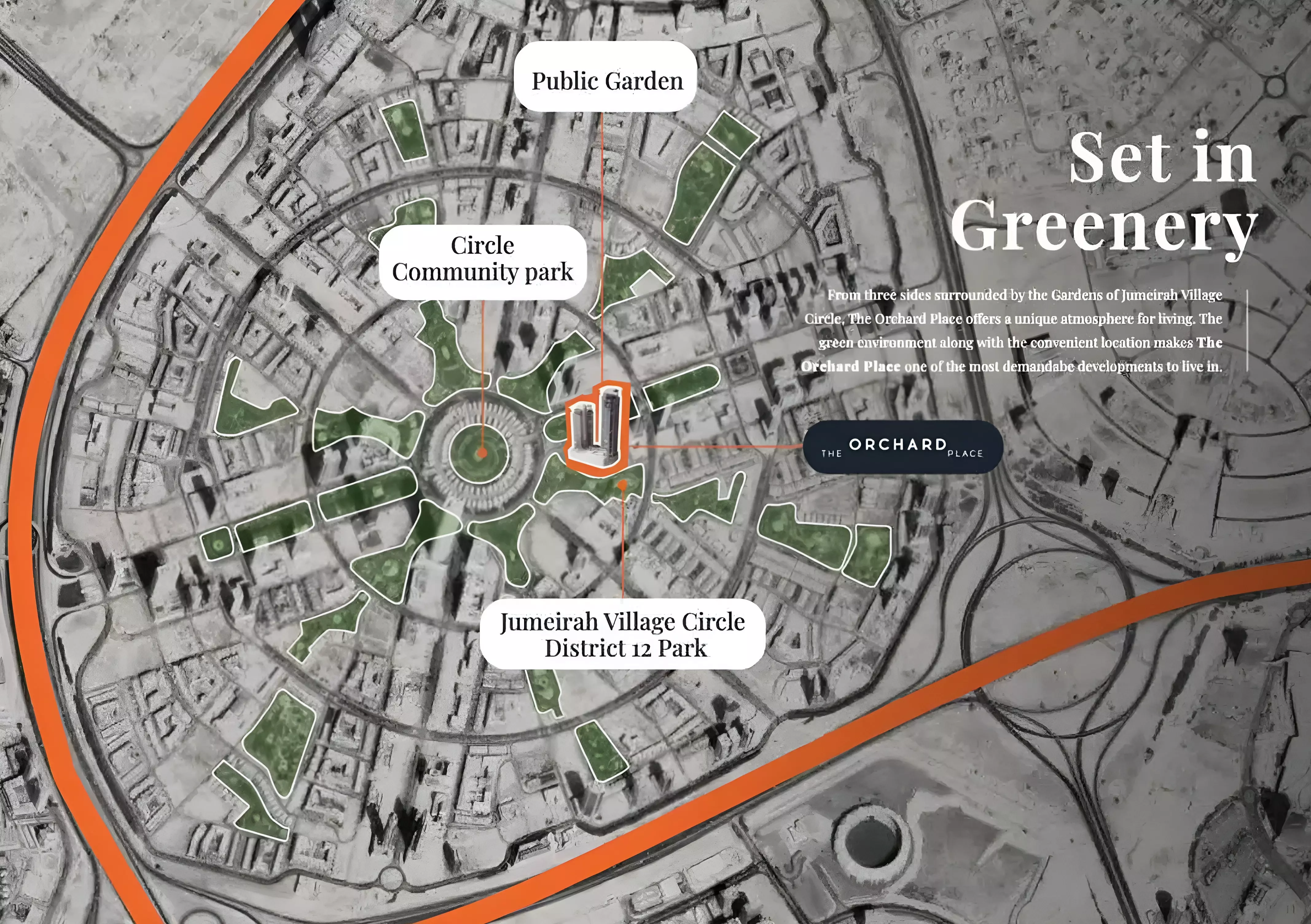 image of The Orchard Place- Towers D&E by PEAK SUMMIT REAL ESTATE DEVELOPMENT L.L.C, Dubai, Jumeirah Village Circle — [1]