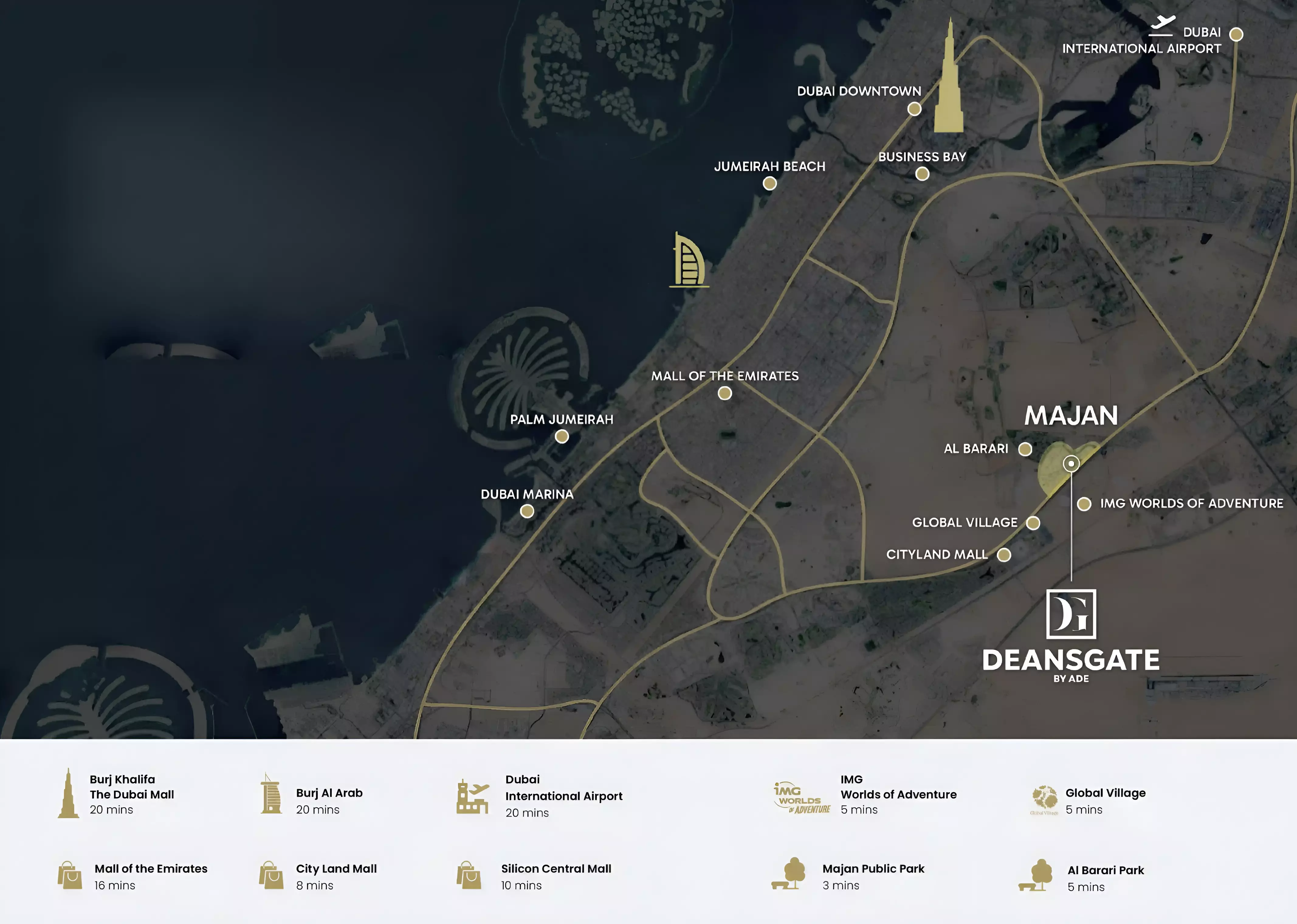 image of Deansgate by ADE Properties, Dubai, Dubai Land, Majan, Deansgate By Ade — [1]