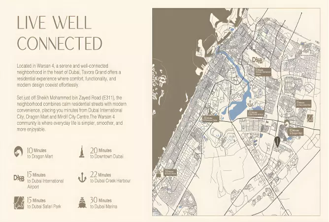 image of Tavora Grand by JHK Developments, Dubai,Al Warsan,Al Warsan 4 — [3]