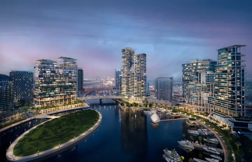 image of Marasi Bay Island by Omniyat Group, Dubai, Business Bay — [1]