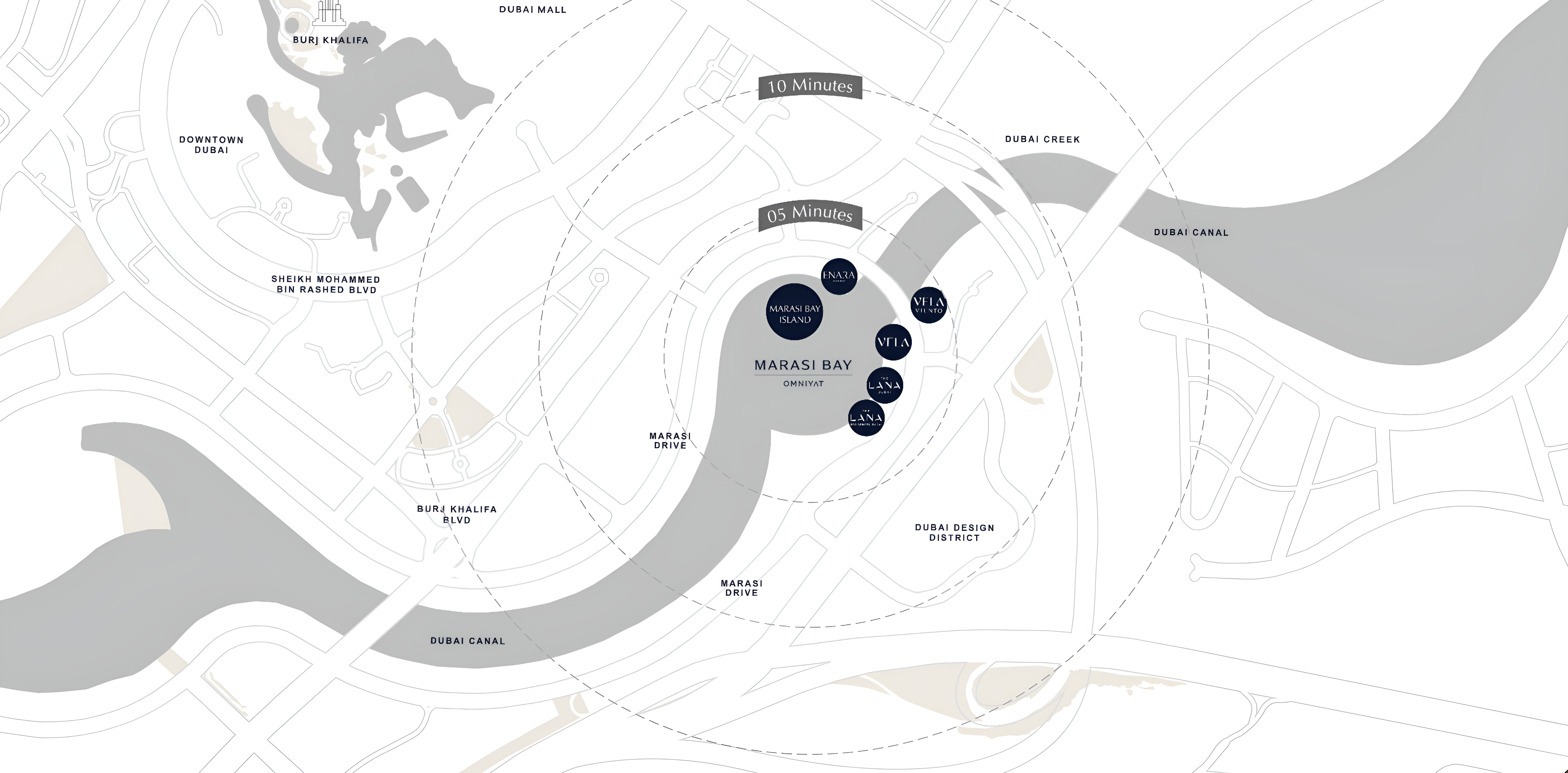 Marasi Bay Island master plan 3 Master plan 3