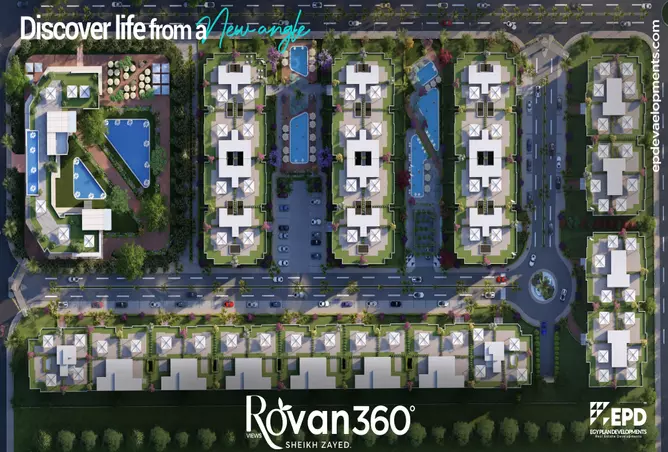 image of Rovan views 360° by EPD, Giza,Sheikh Zayed City,Sheikh Zayed Compounds,Rovan — [3]