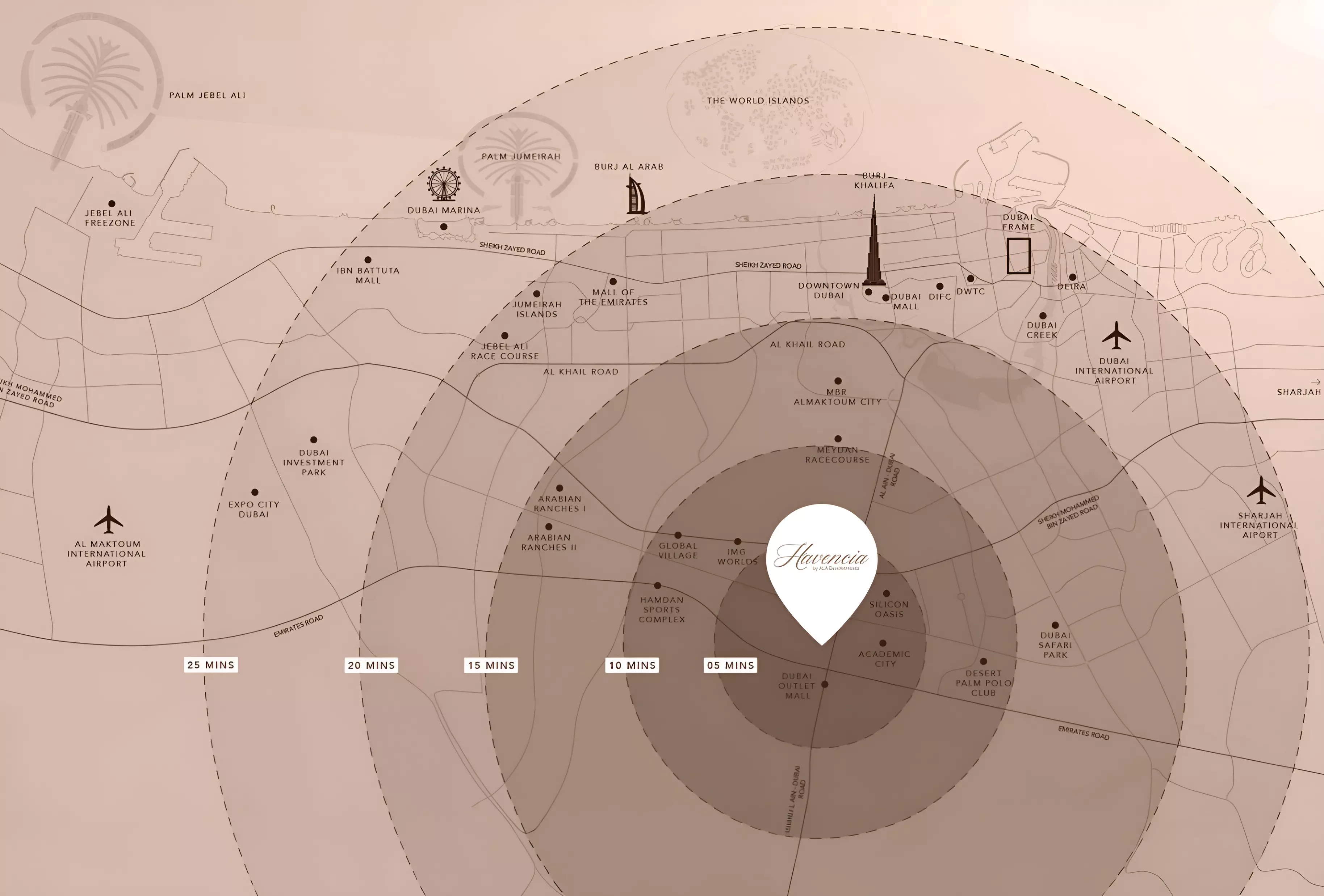 image of Havencia by ALA Developments, Dubai, Dubai Land, Dubai Land Residence Complex — [1]