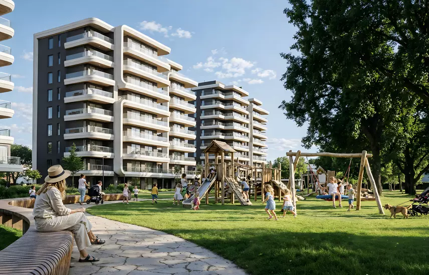 image of Park Views Badya by Palm Hills, Giza, 6 October City, 6 October Compounds, Badya Palm Hills — [1]