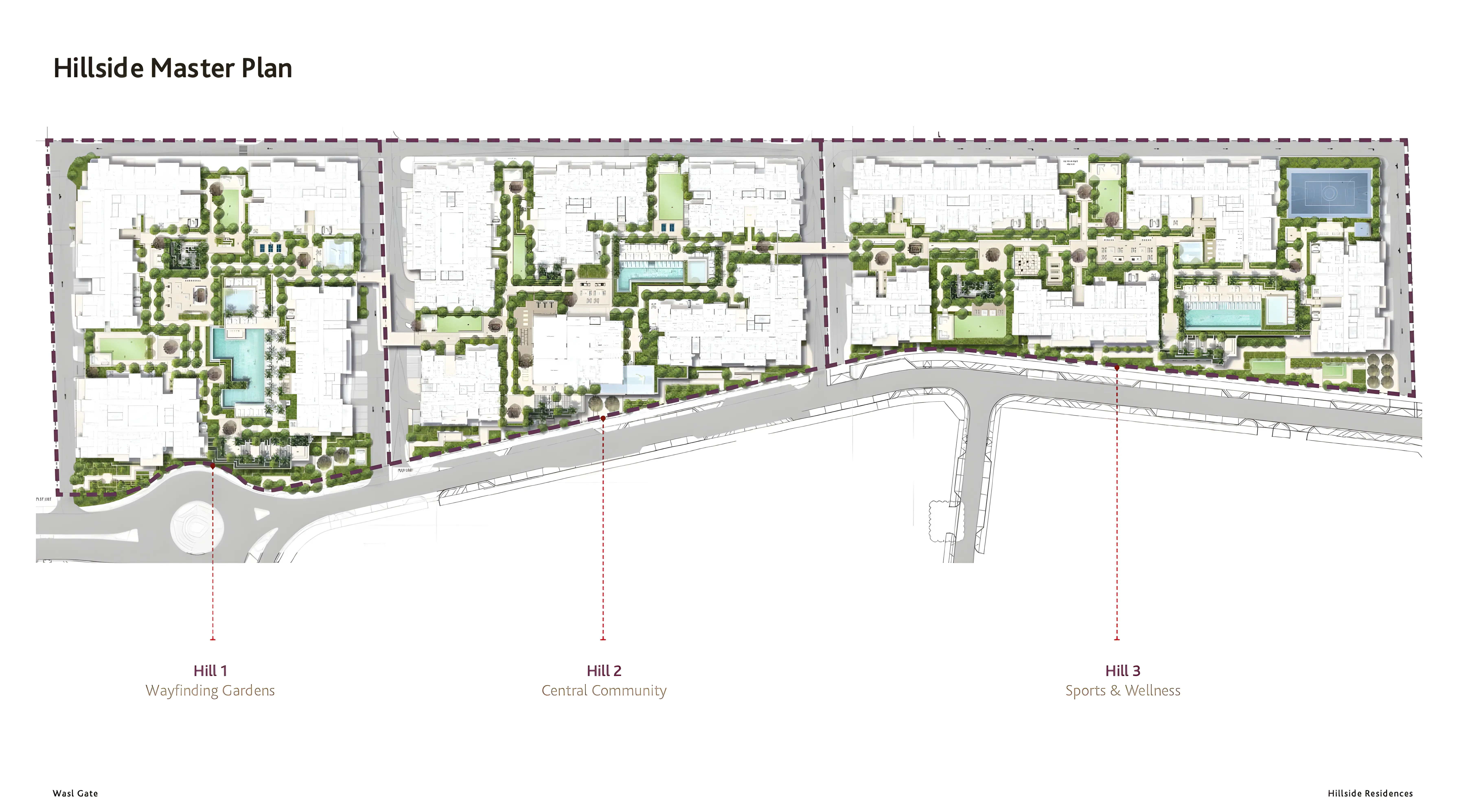 image of Hillside Residences Phase 2 By Wasl by Wasl Properties, Dubai,Wasl Gate,Hillside Residences 2 — [1]