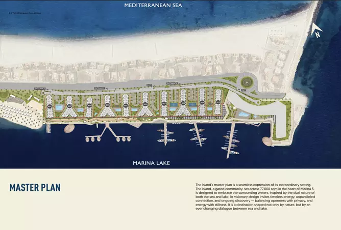 image of The Island Marina 5 by Housing and Development Company for Real Estate, North Coast,Al Alamein — [3]
