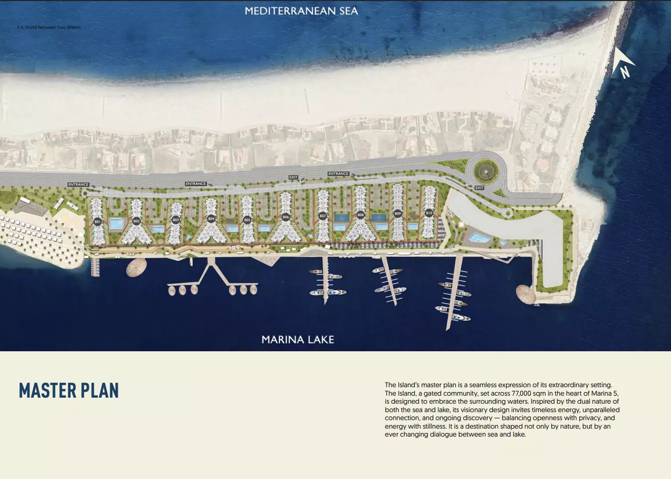 image of The Island Marina 5 by Housing and Development Company for Real Estate, North Coast,Al Alamein — [1]