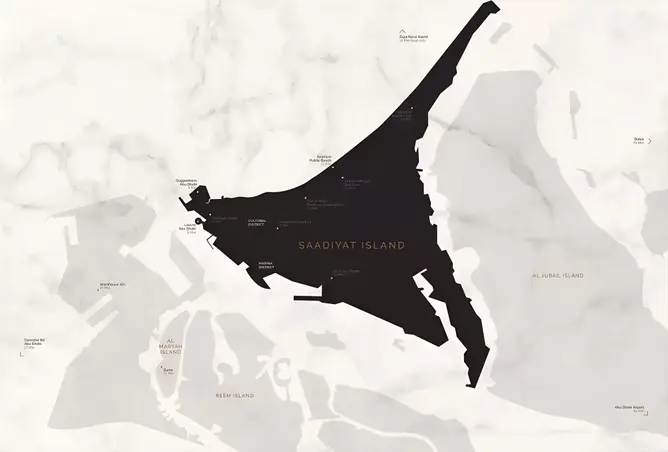 صورة لمشروع ذا رو المرحلة الثانية السعديات من تطوير الدار  العقارية في أبوظبي, جزيرة السعديات, ذا رو السعديات - [3]