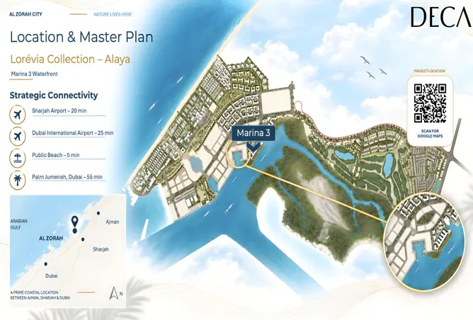 image of Lorévia Collection by Deca Real Estate Developments, Ajman,Al Zorah — [3]