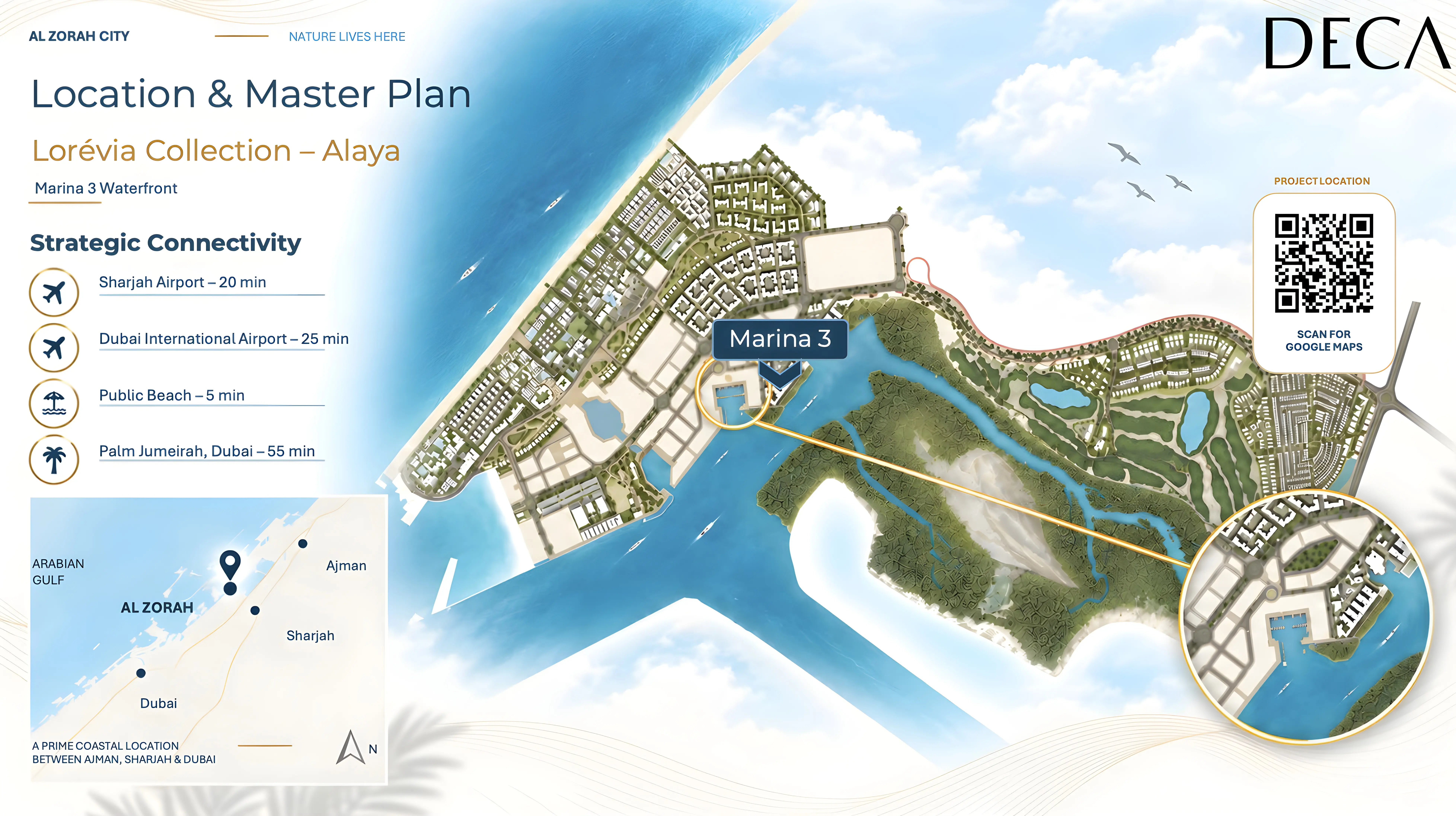 image of Lorévia Collection by Deca Real Estate Developments, Ajman,Al Zorah — [1]