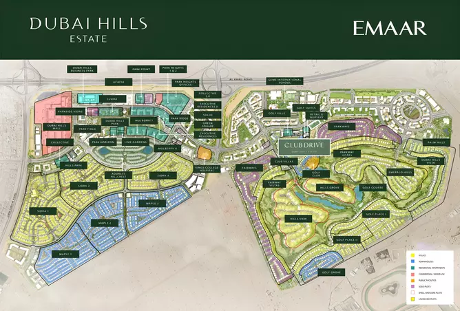 image of Club Drive by Emaar Properties, Dubai,Dubai Hills Estate,Club Drive — [3]