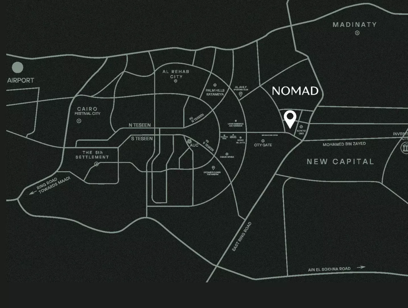 image of Nomad by Maraf Developments, Cairo,New Cairo City — [1]