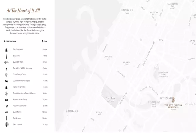 صورة لمشروع ريتز كارلتون ريزيدنسز في منطقة الخليج التجاري من تطوير Kappa Acca في دبي, الخليج التجاري, زا ريتز كارلتون ريزيدنس - [3]