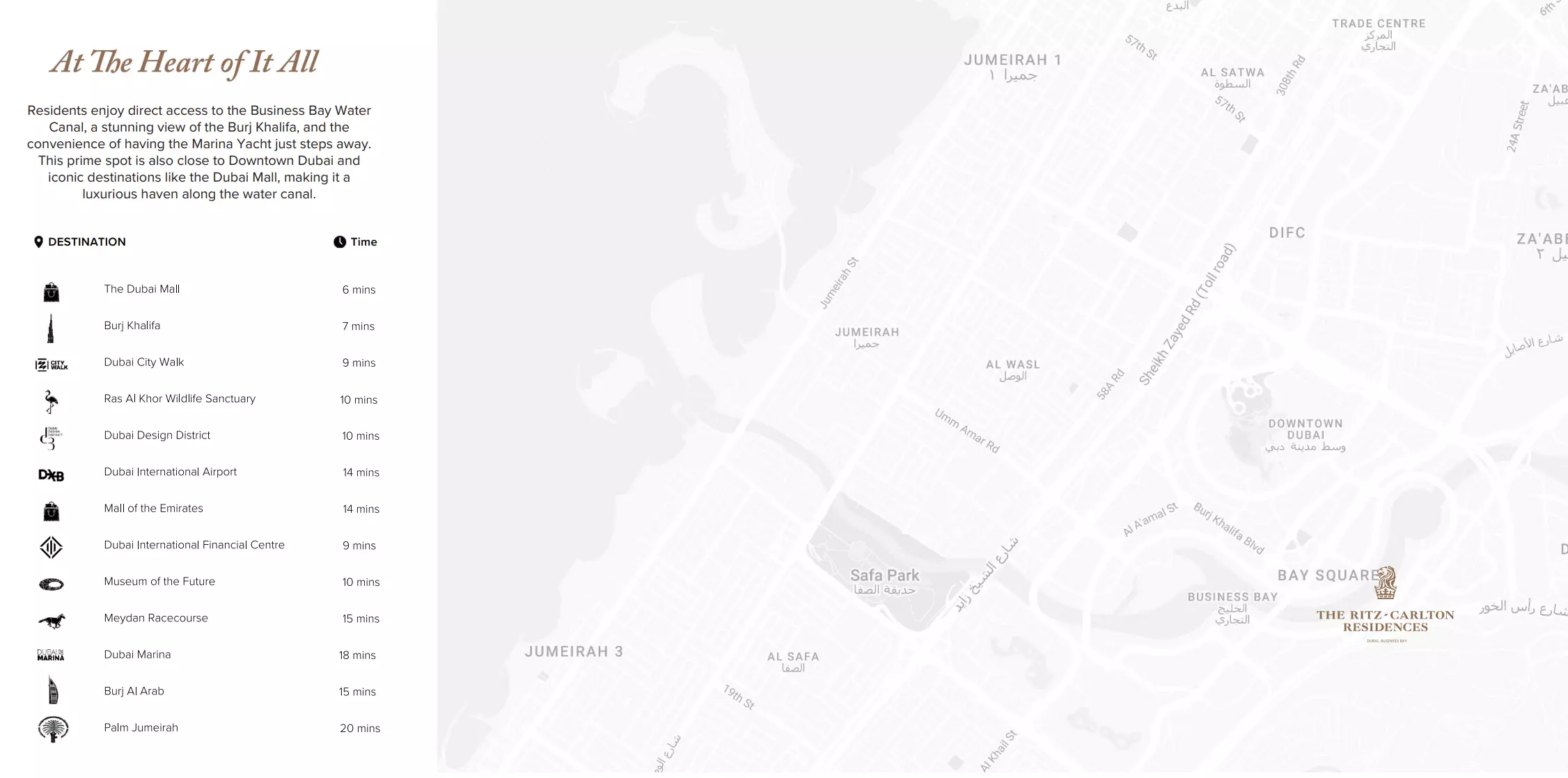 صورة لمشروع ريتز كارلتون ريزيدنسز في منطقة الخليج التجاري من تطوير Kappa Acca في دبي, الخليج التجاري, زا ريتز كارلتون ريزيدنس - [1]