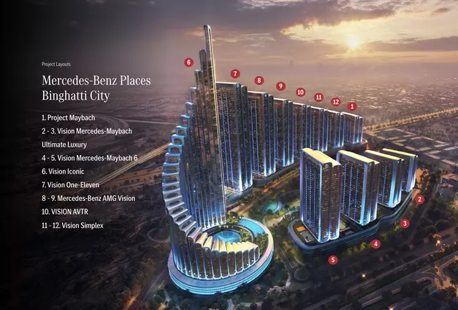 صورة لمشروع فيجن اي في تي ار من تطوير بن غاطي في دبي, ند الشبا, ند الشبا 1, أماكن مرسيدس بنز من بن غاطي - [3]
