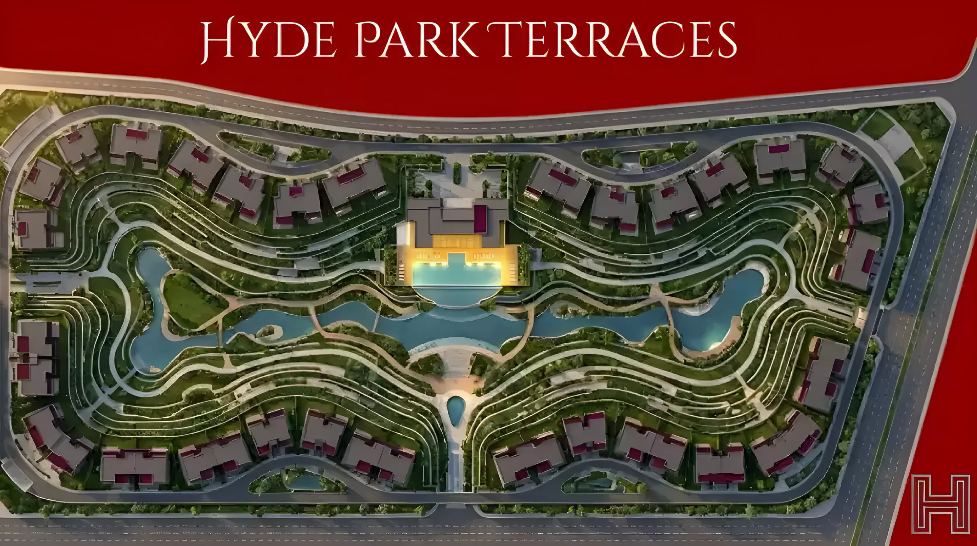 image of Hyde Park Terraces by Hyde Park Developments, Cairo,New Cairo City — [1]